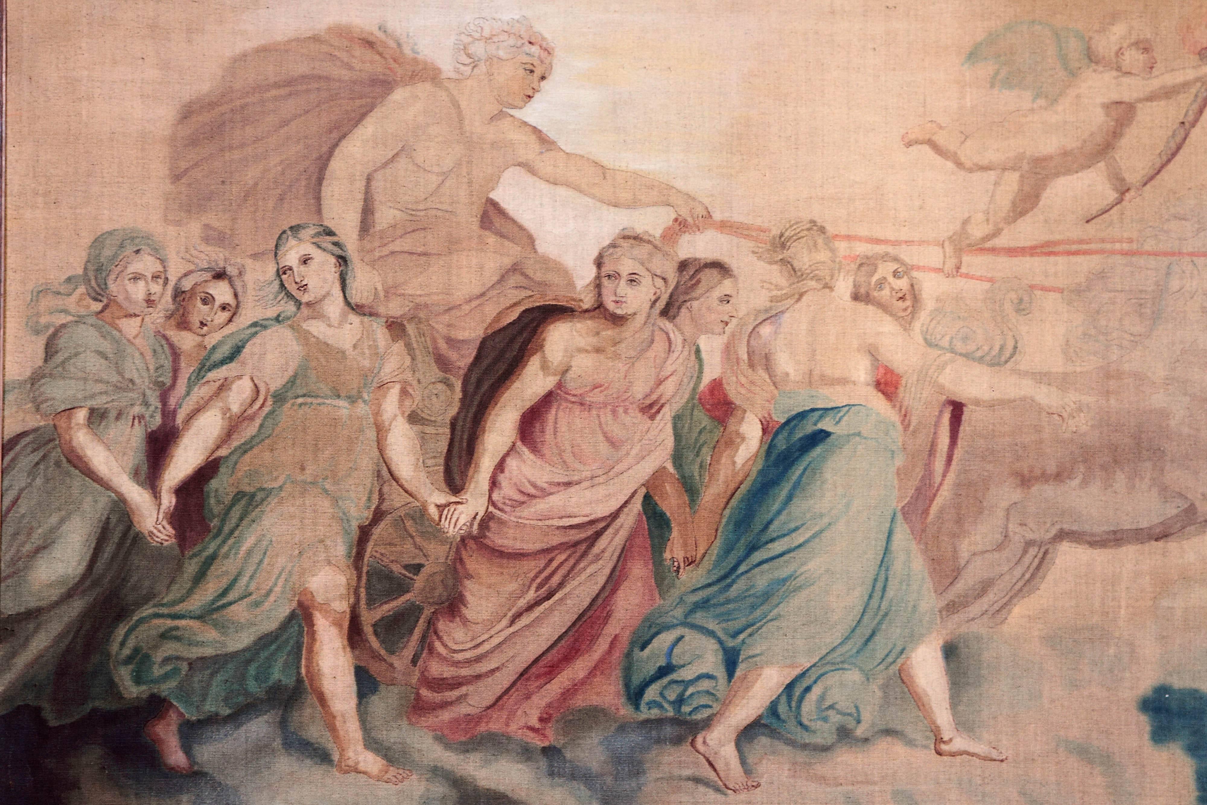 Greco Roman 19th Century Allegorical Painting