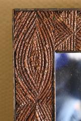 Antique 19th Century Tramp Art Mirror