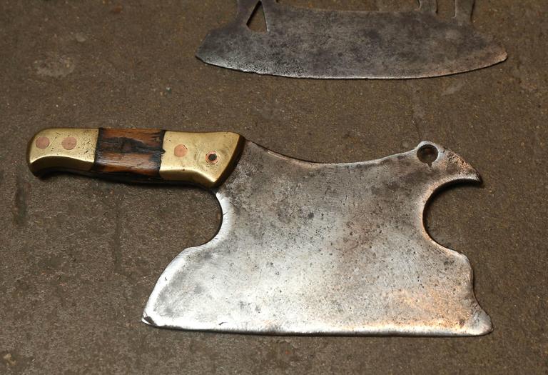 Antique 19th Century French Animal Cleavers For Sale at 1stdibs