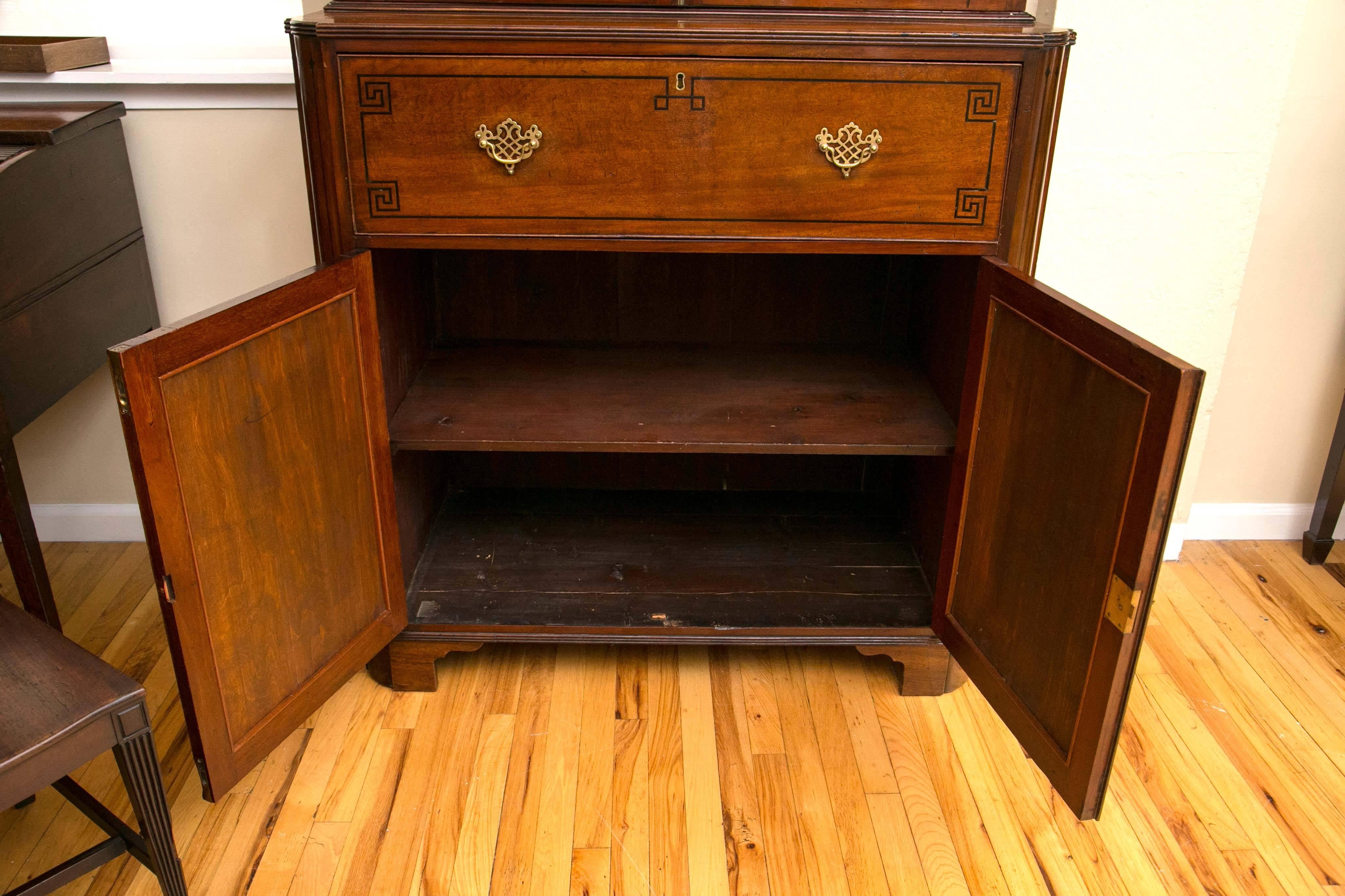 A Regency Period Century Secretaire Bookcase 3