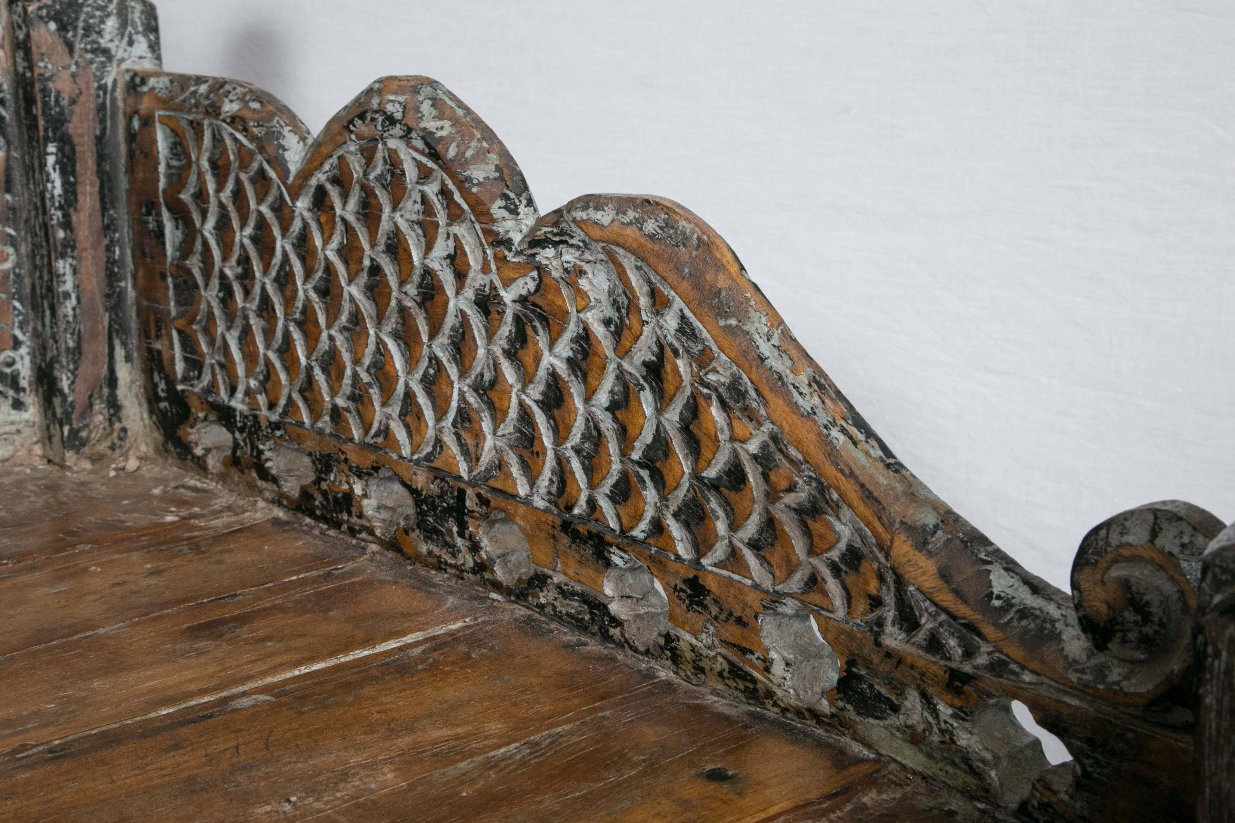 antique indian daybed