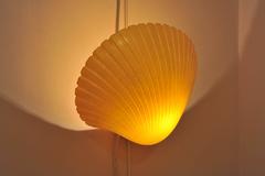 Pair of Italian 1950s Shell Wall Lights