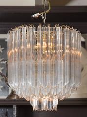 Attractive Mid-Century Lucite Chandelier