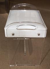 Mid-Century Lucite Bench