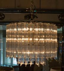 Attractive Mid-Century Lucite Chandelier