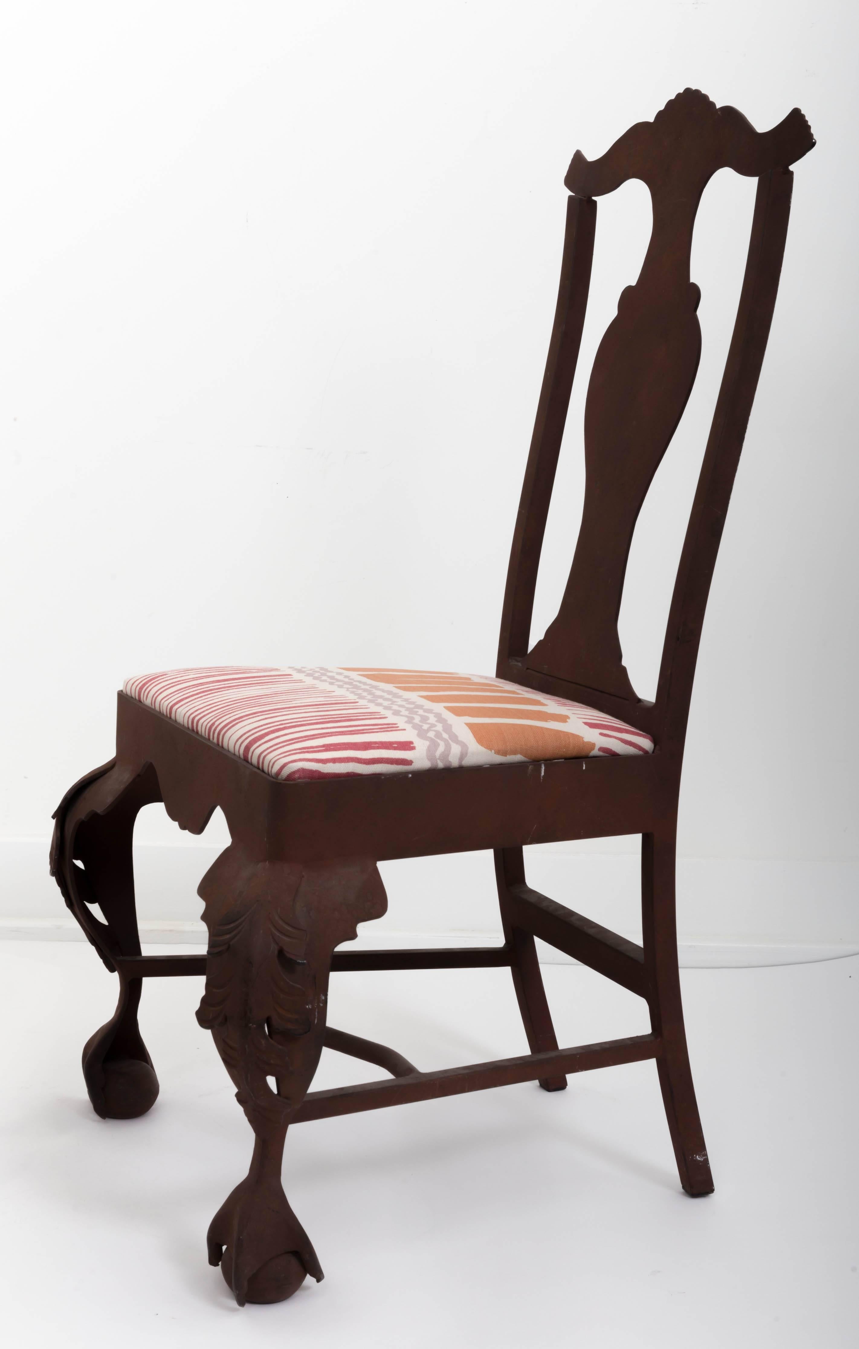 Iron Queen Anne Chair 2