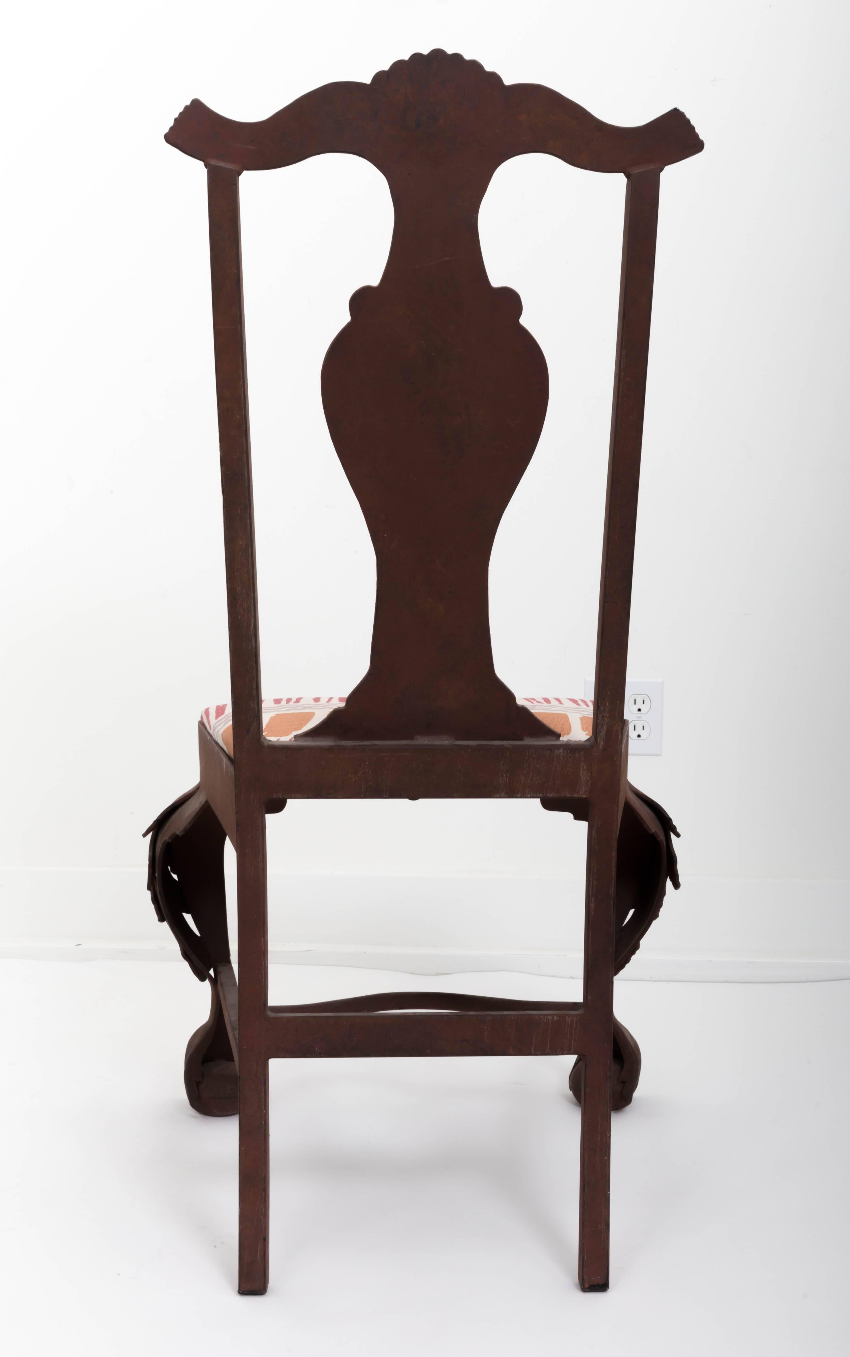 Iron Queen Anne Chair 3
