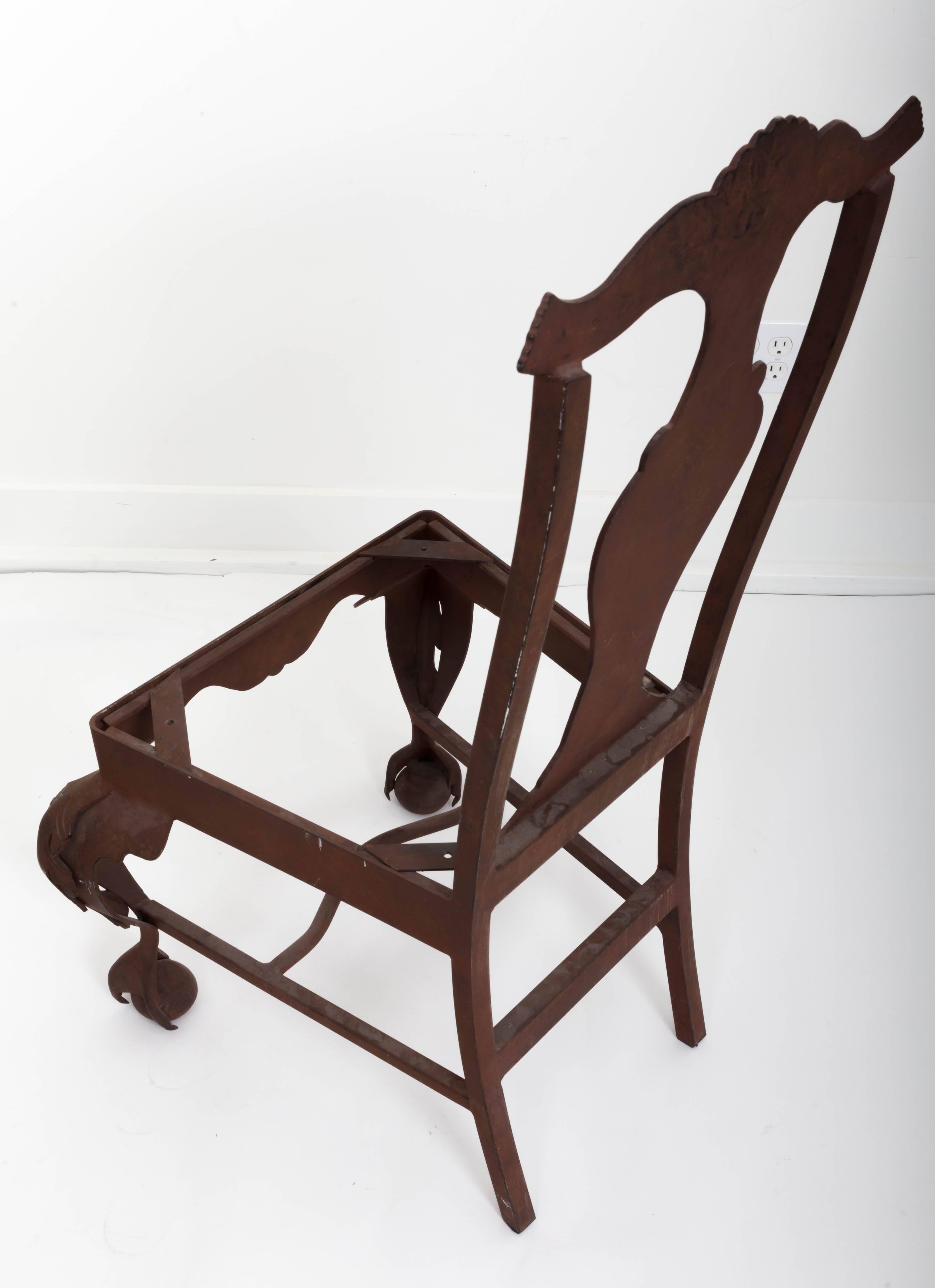 Iron Queen Anne Chair 4