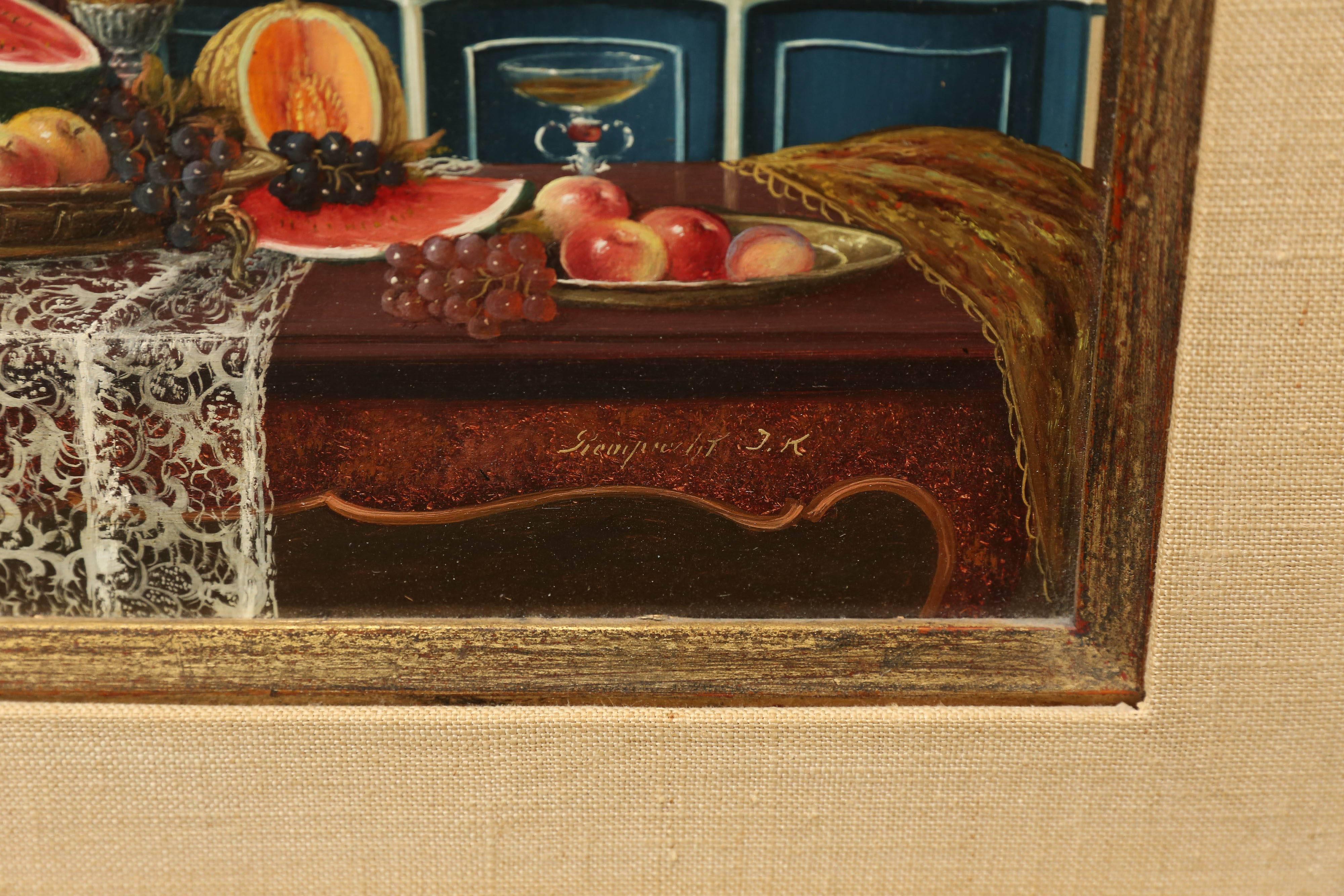 Art Deco Reinprecht Karoly Painting