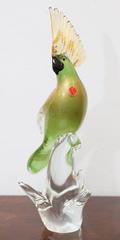 Murano Cockatoo Figure