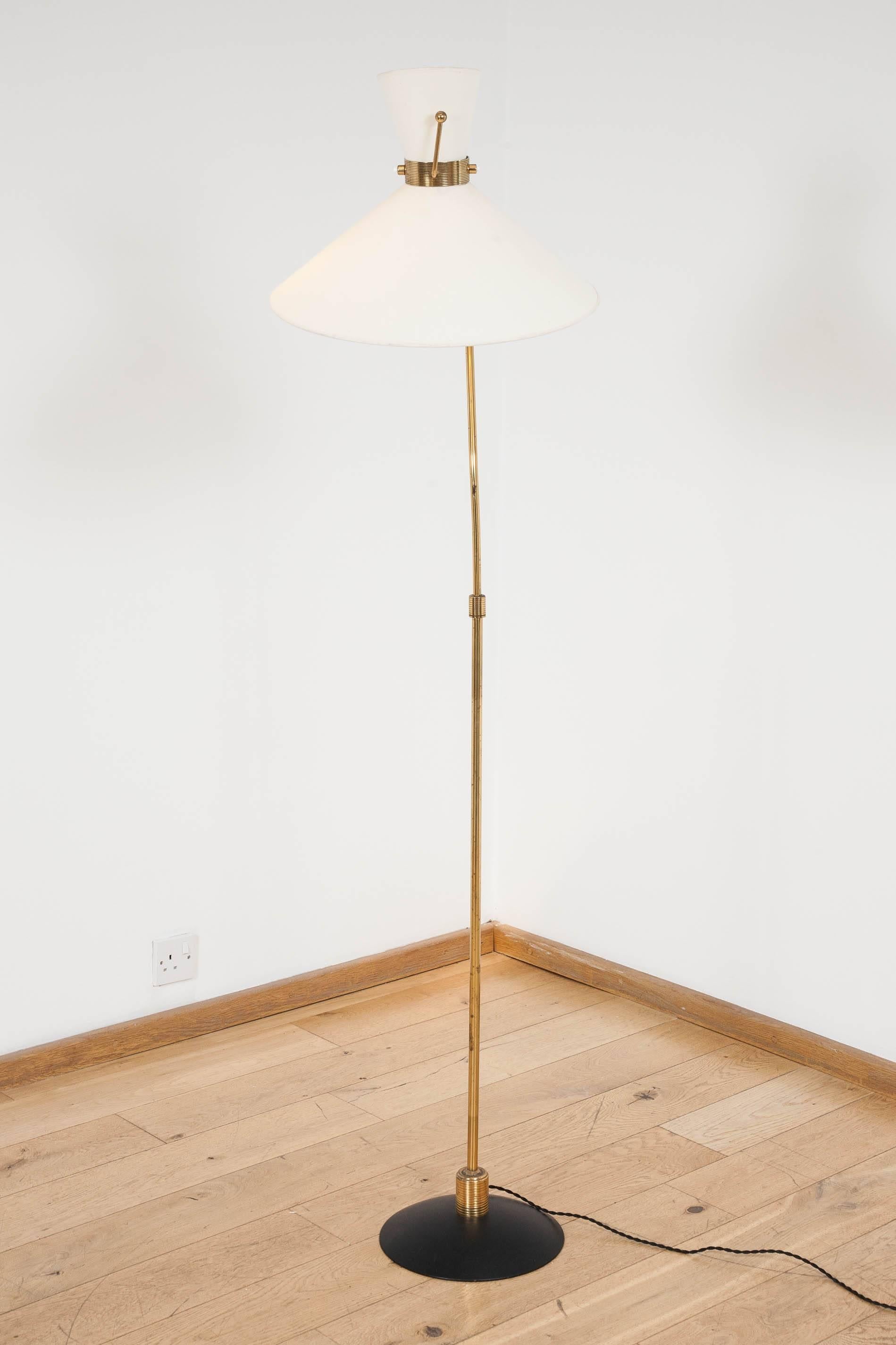 Floor Lamp by Maison Arlus, 1950s 1