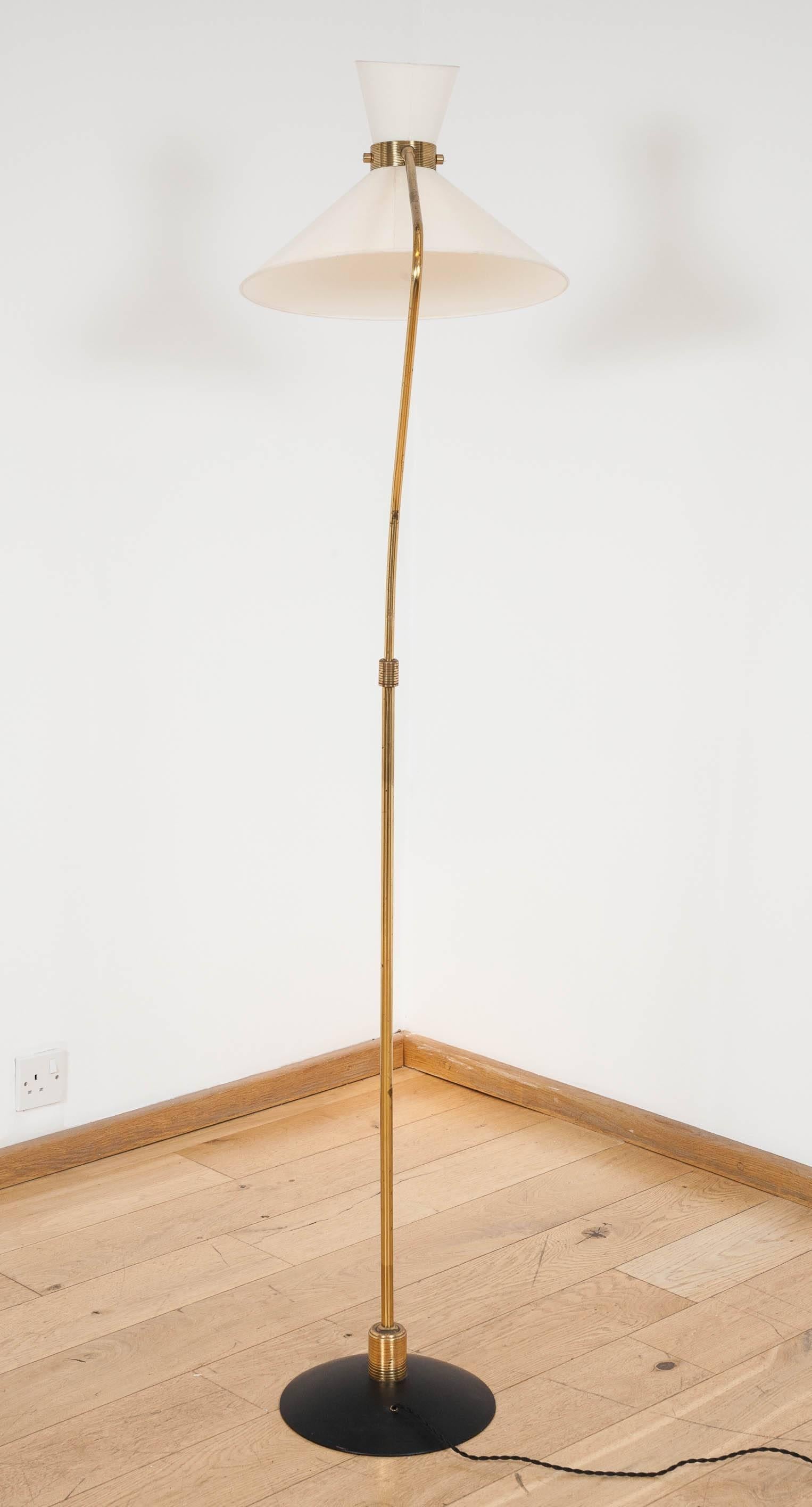 Floor Lamp by Maison Arlus, 1950s 3
