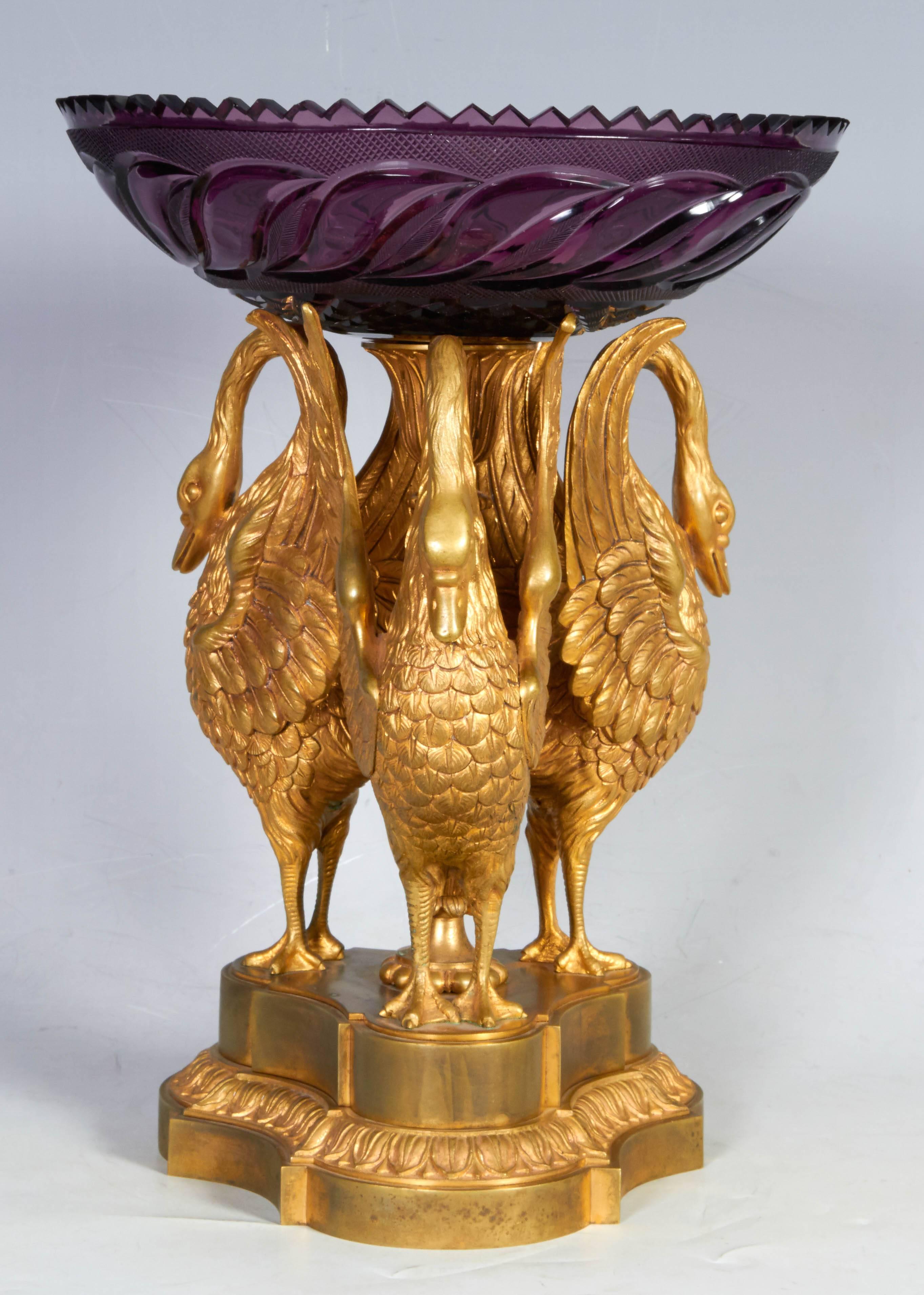 amethyst centerpiece