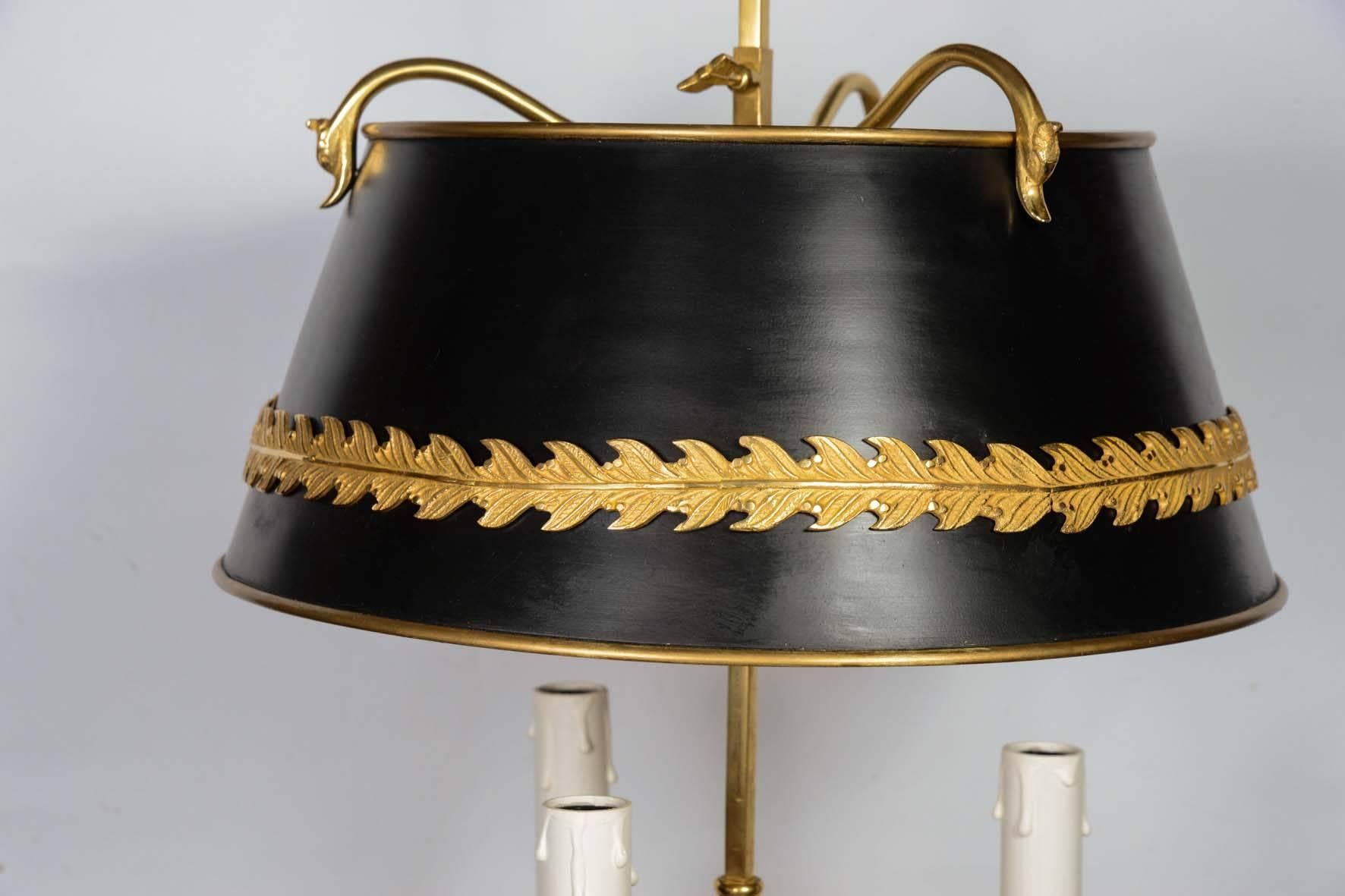 Pair of Gorgeous Bouillotte Lamp In Excellent Condition For Sale In Paris, FR