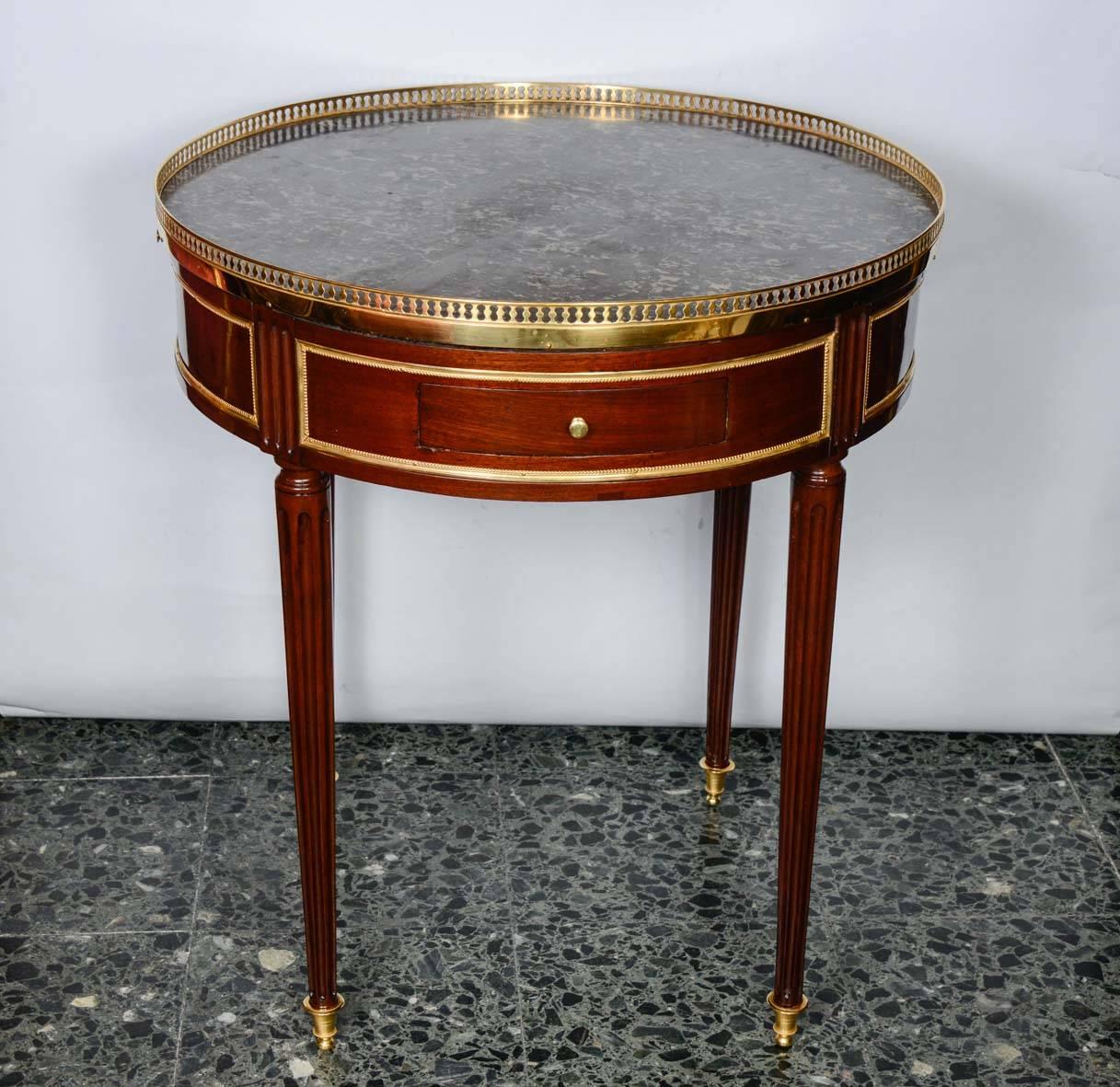 18th Century and Earlier Louis XVI Bouillotte Table For Sale