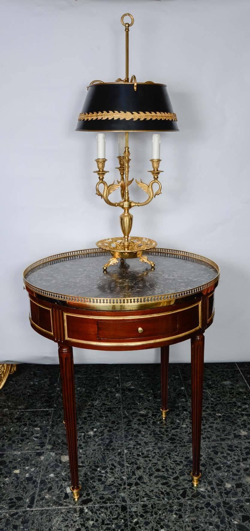 Louis XVI Bouillotte Table For Sale 2
