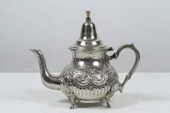 Moroccan Silver Plated Tea Pot