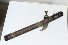 Middle Eastern Yemeni Jambiya Dagger with Belt