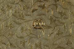 Hanging Round Polished Brass Decorative Tray