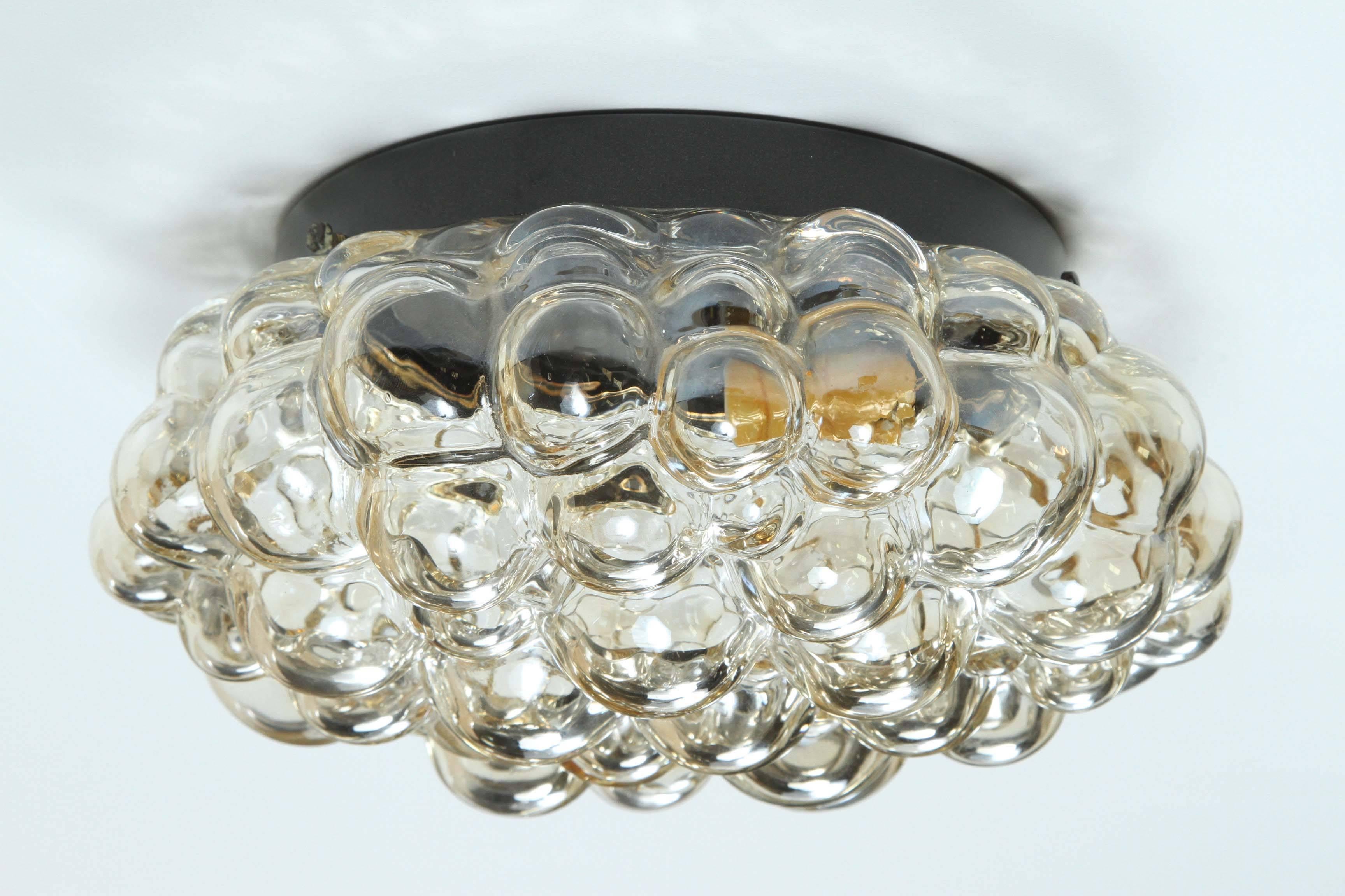 Limburg Champagne Bubble Glass Sconce / Flush Mount by Helena Tynell 1