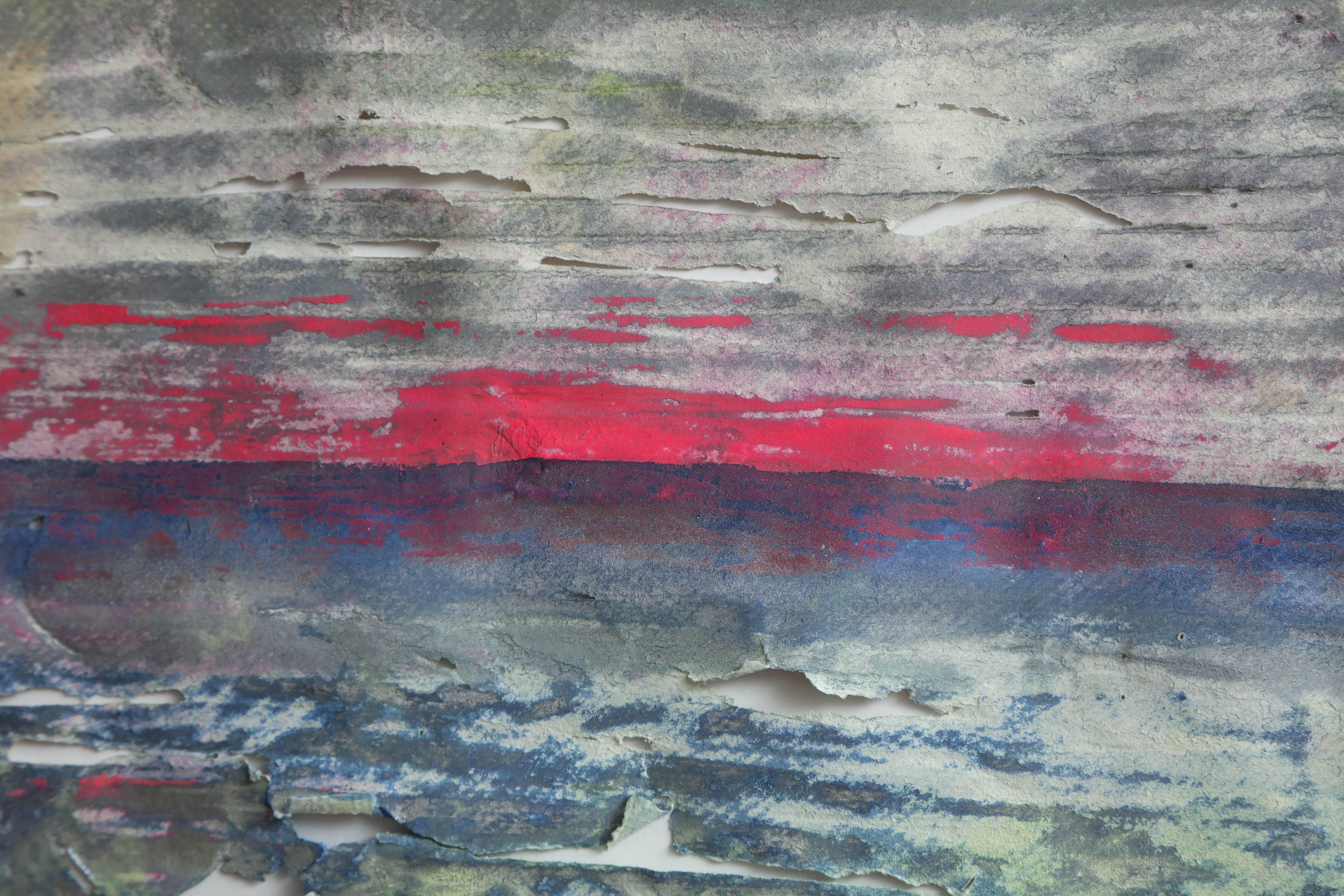 Acrylic David Donovan Jensen, Painting: 'Ocean Hymn, No. 3'