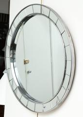 Mid-20th Century Fontana Di Arte Round Mirror