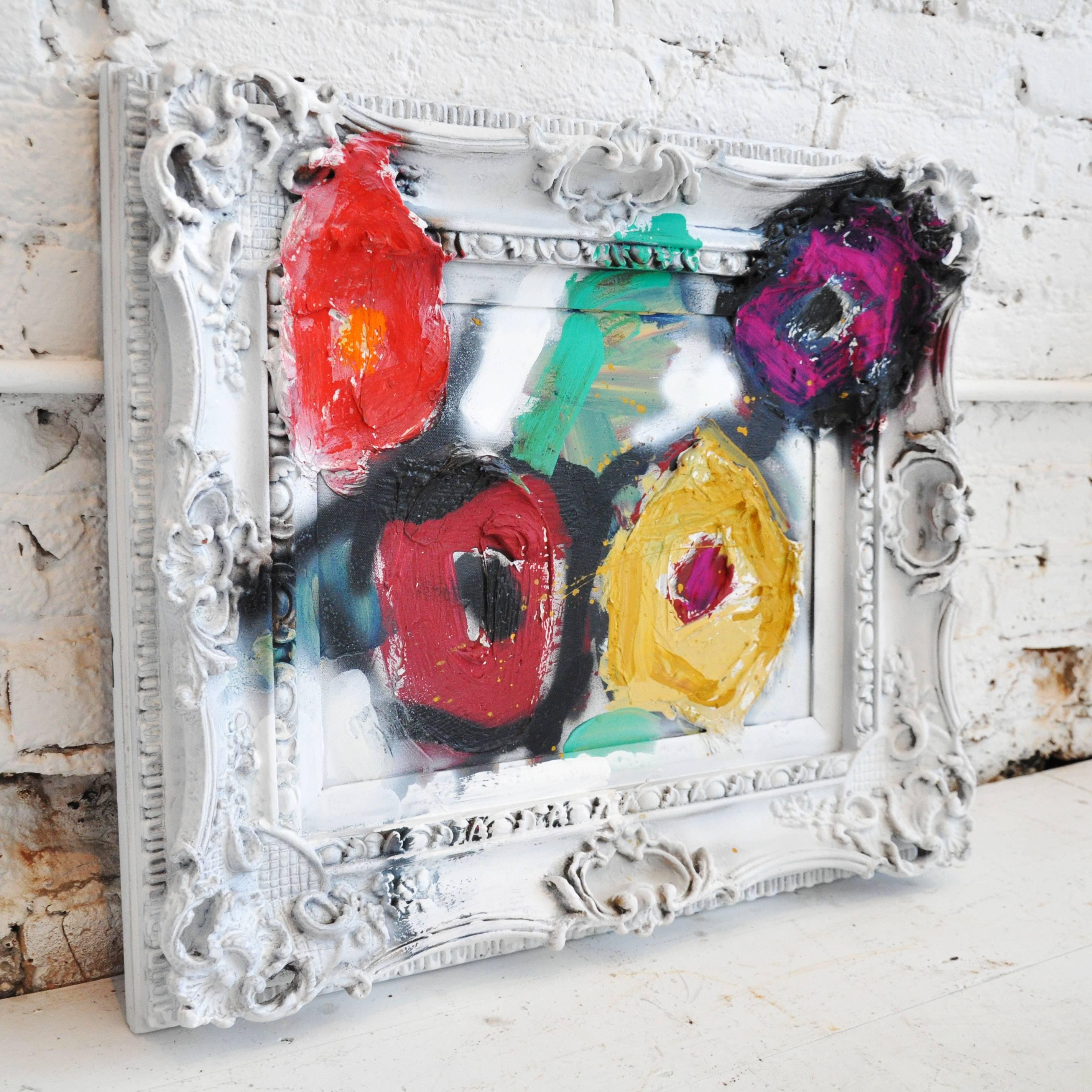 Modern Art with Vintage Frame 4