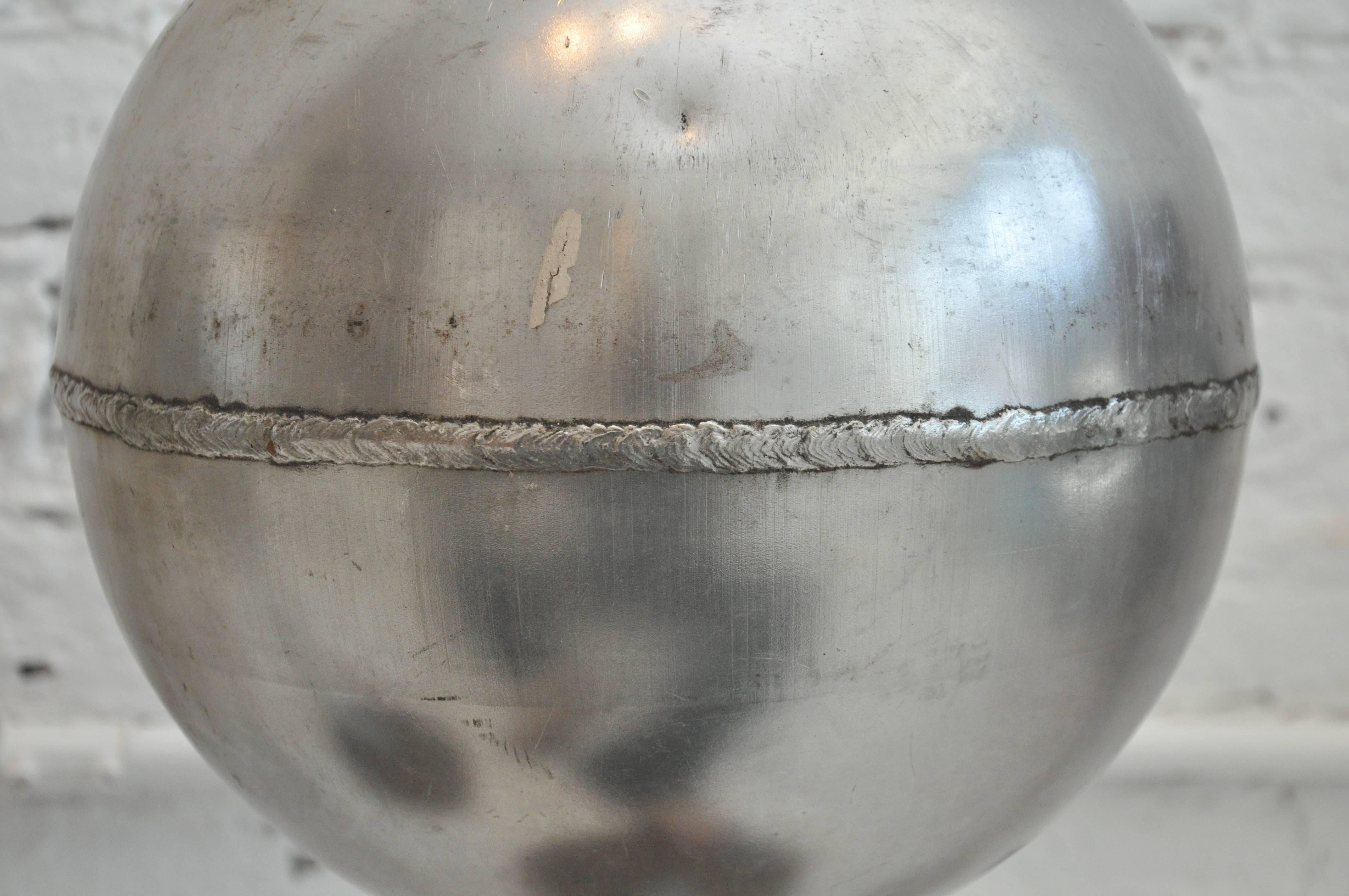 Vintage Sculptural Metal Orbs 4