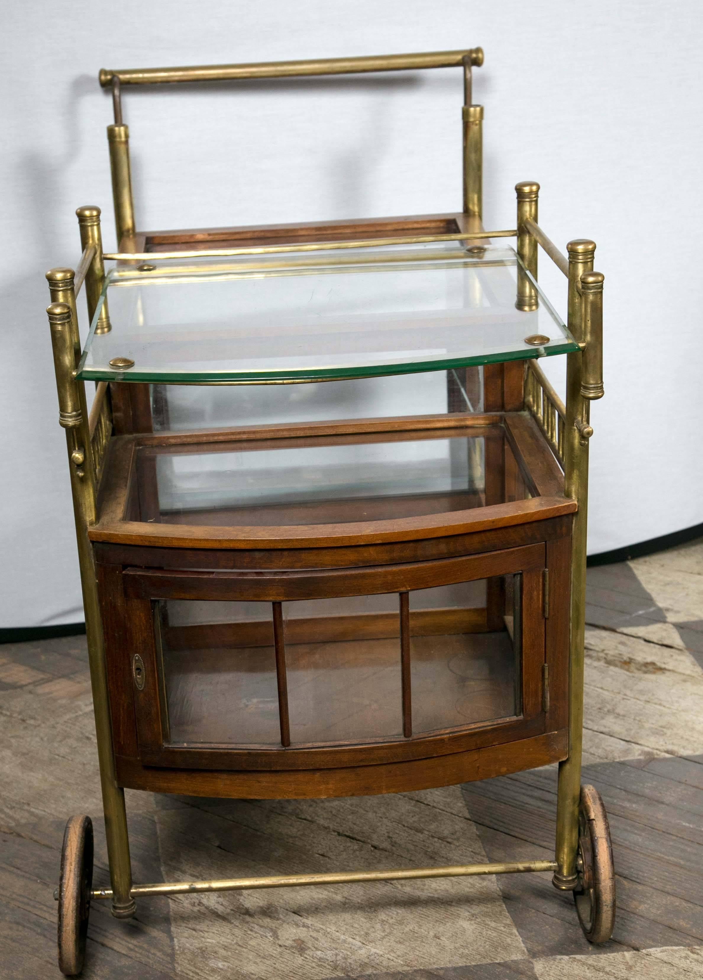 Rockhausen Bar or Pastry Cart, circa 1930 In Good Condition In Woodbury, CT