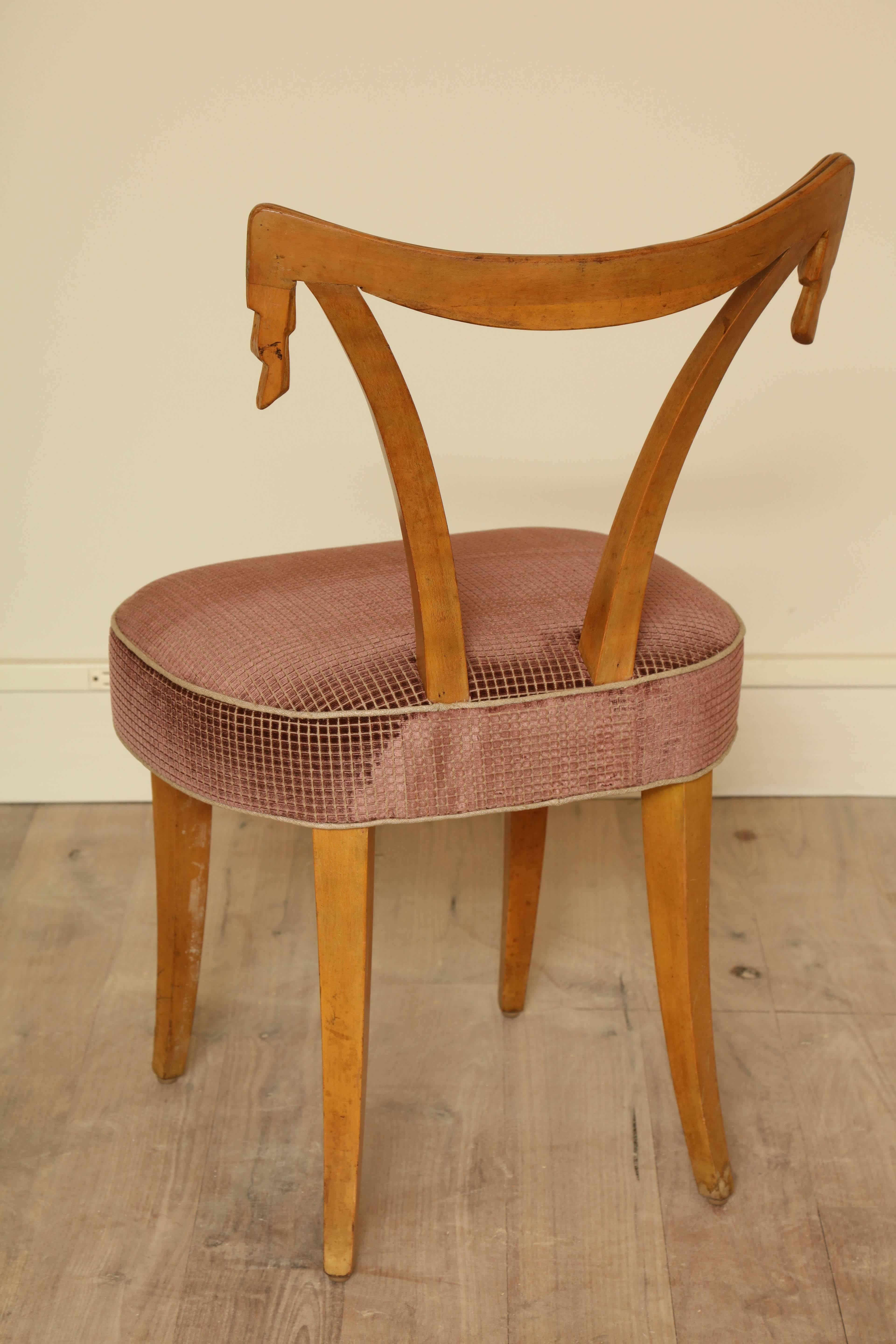 Pair of Grosfeld House Chairs For Sale 4