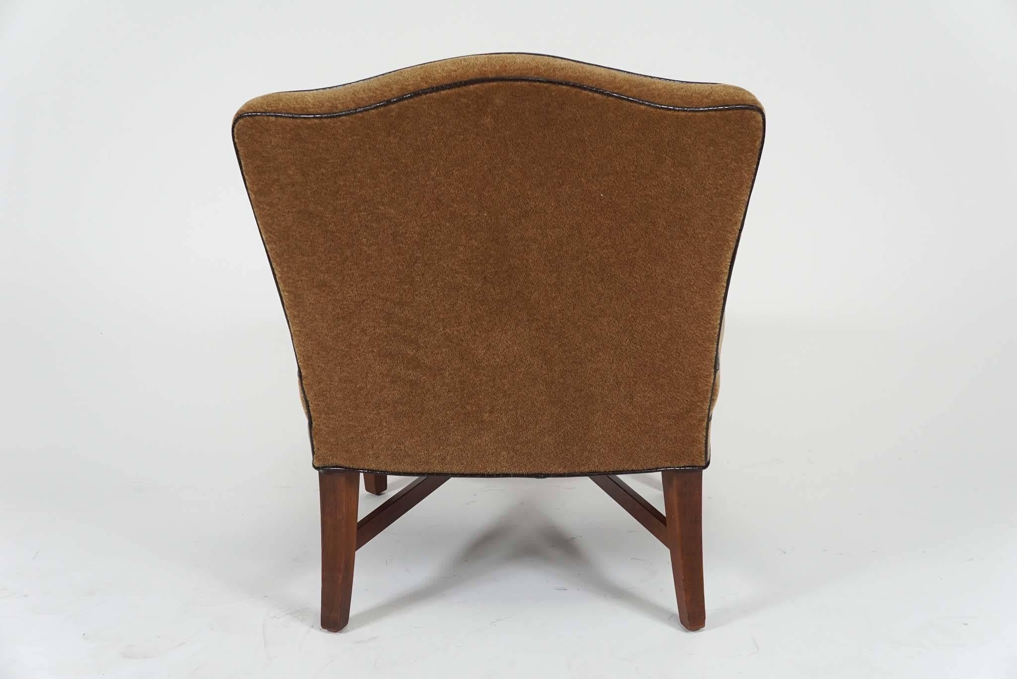 20th Century Pair of Fabulous Mid-Century Slipper Chairs