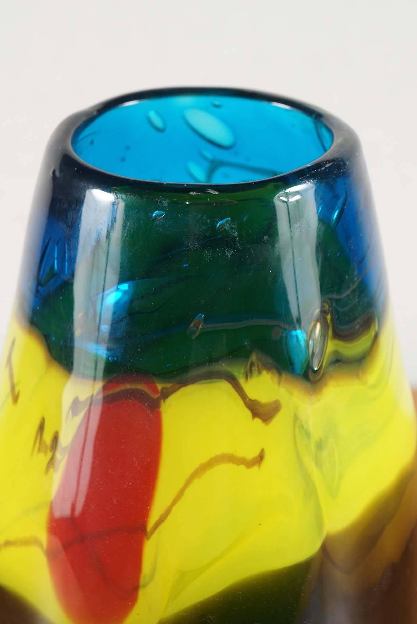 20th Century Murano Glass Vase For Sale