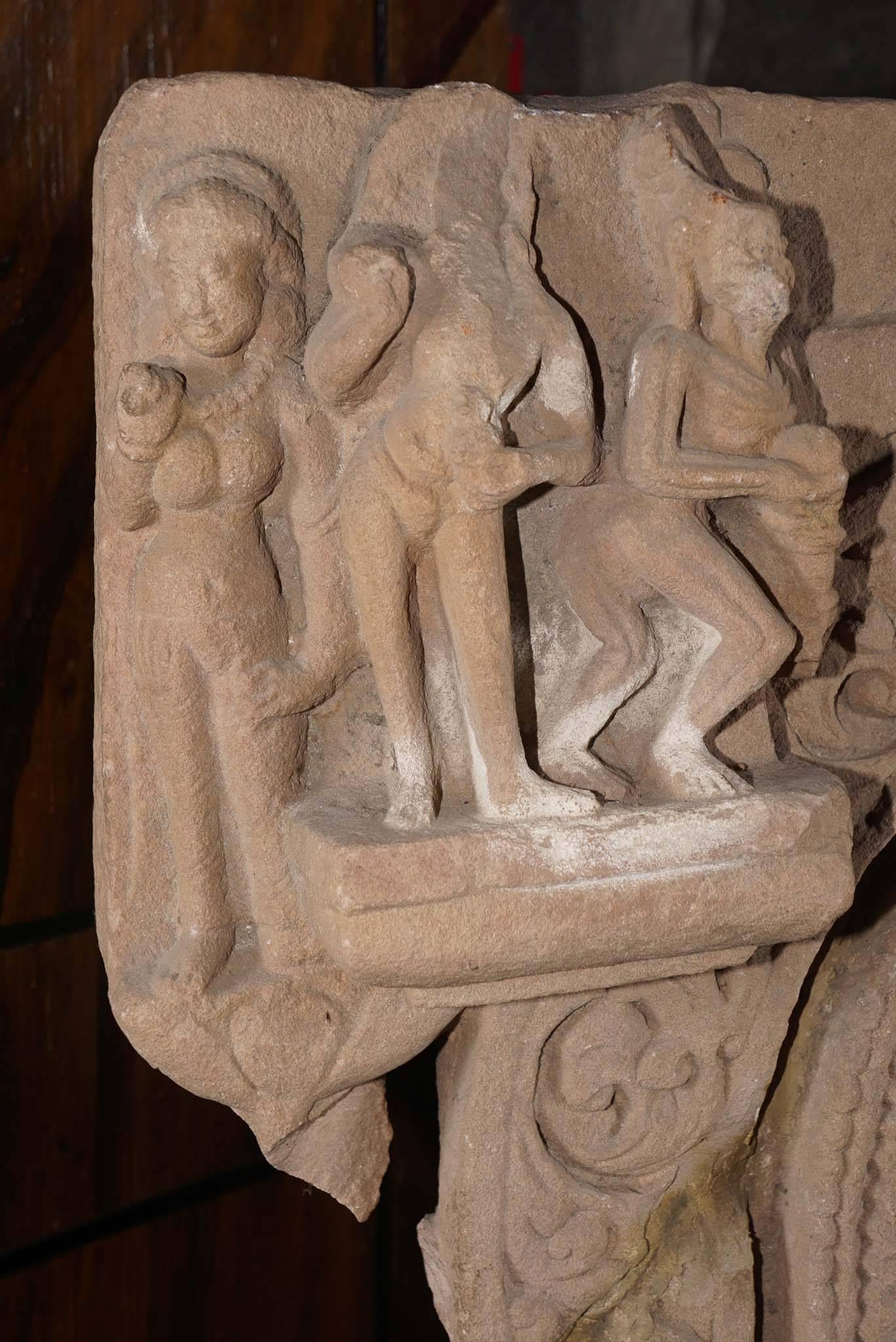 10th Century Indian Headless Goddess Sculpture 2