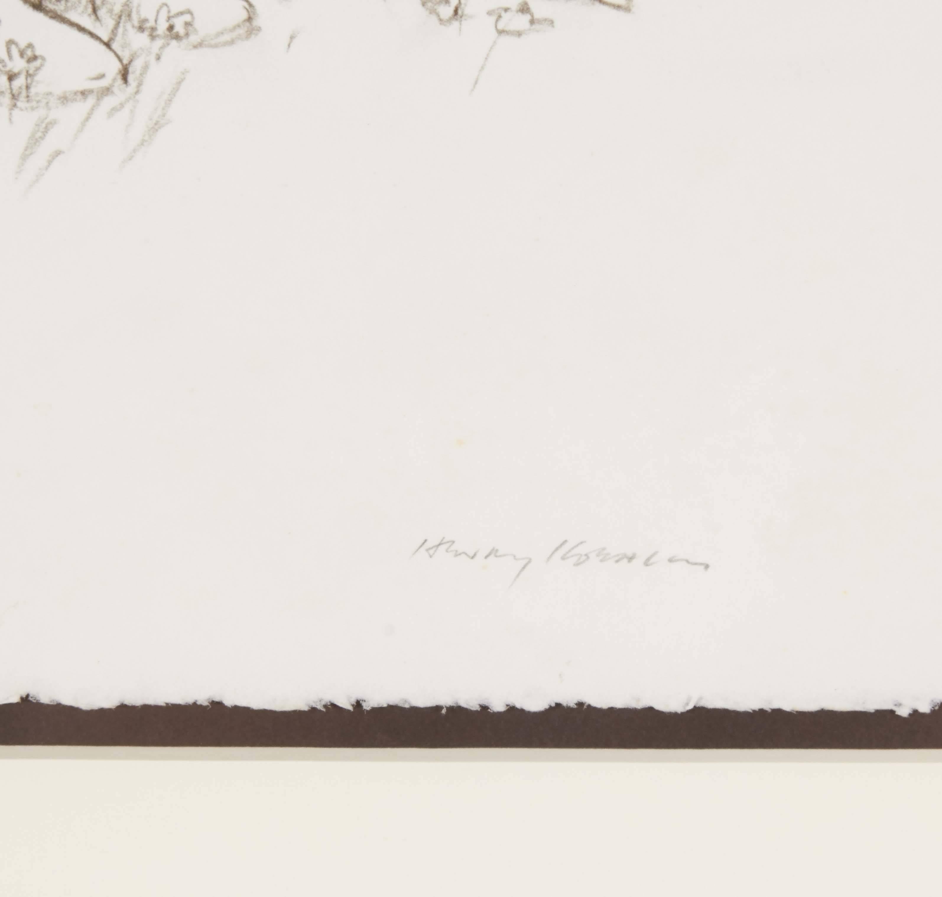20th Century Pair of Henry Koehler Works on Paper