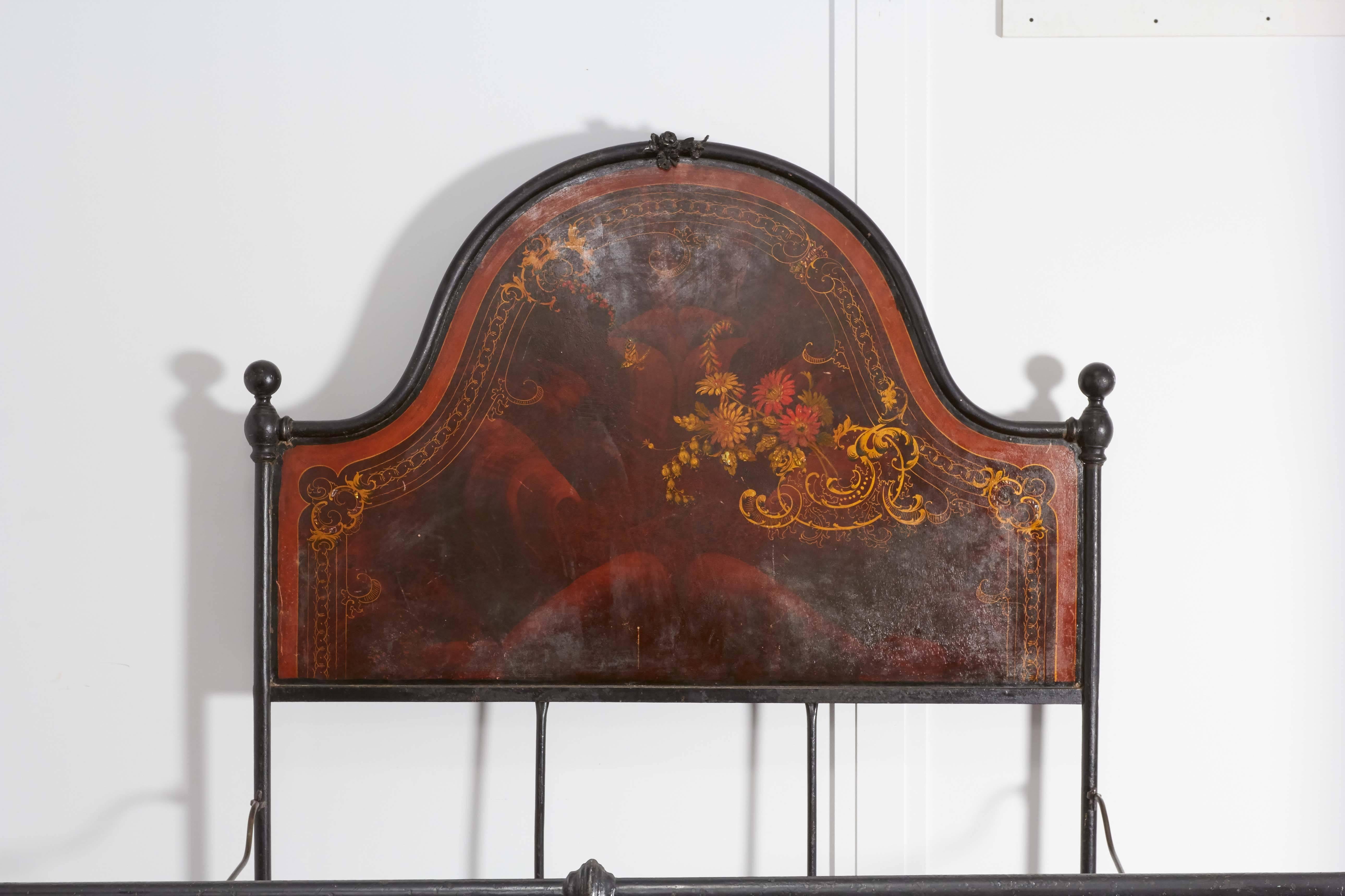 Late 19th Century Campaign Iron Bed 3