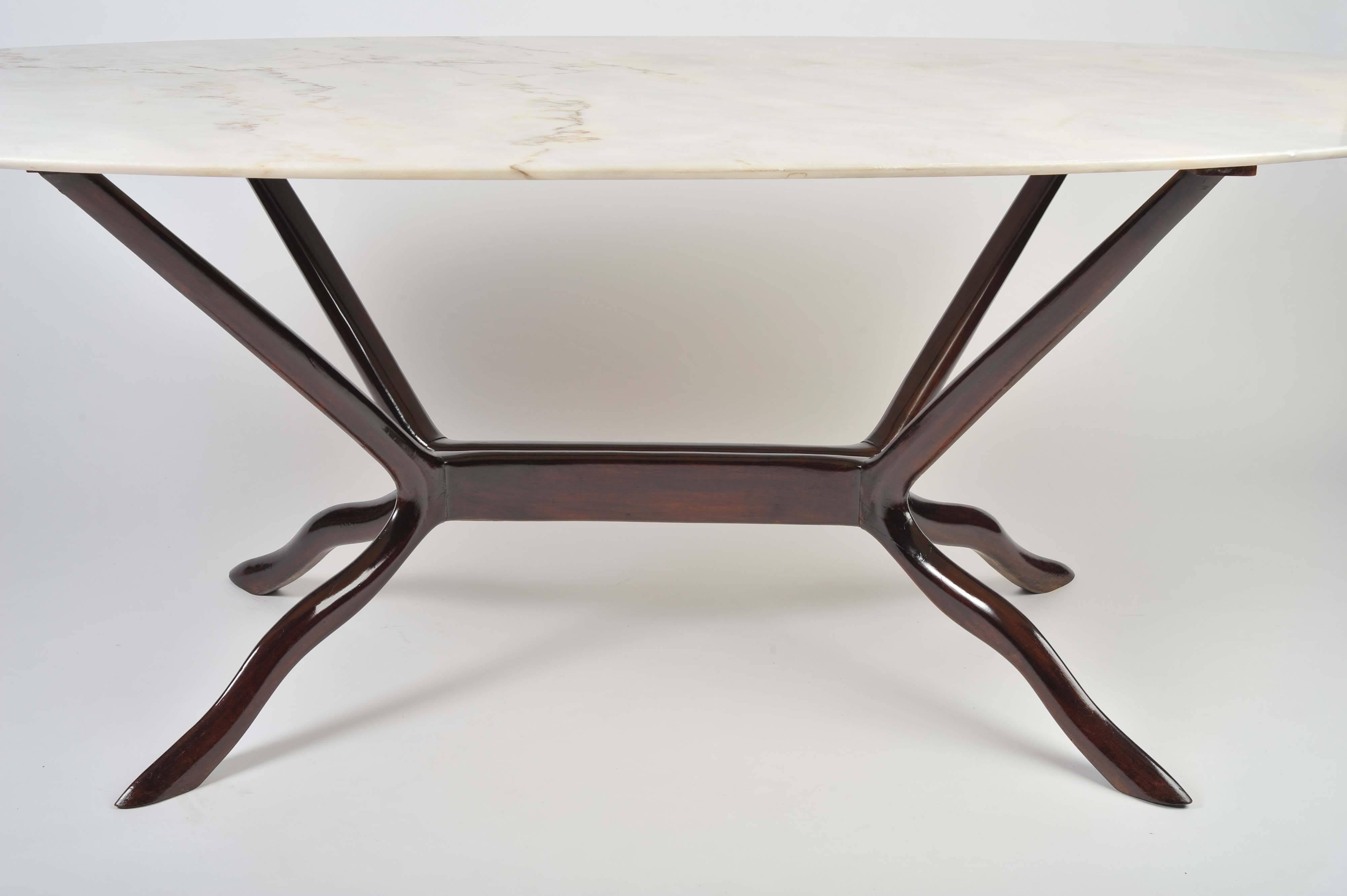 1935-40 Italian marble top table  1