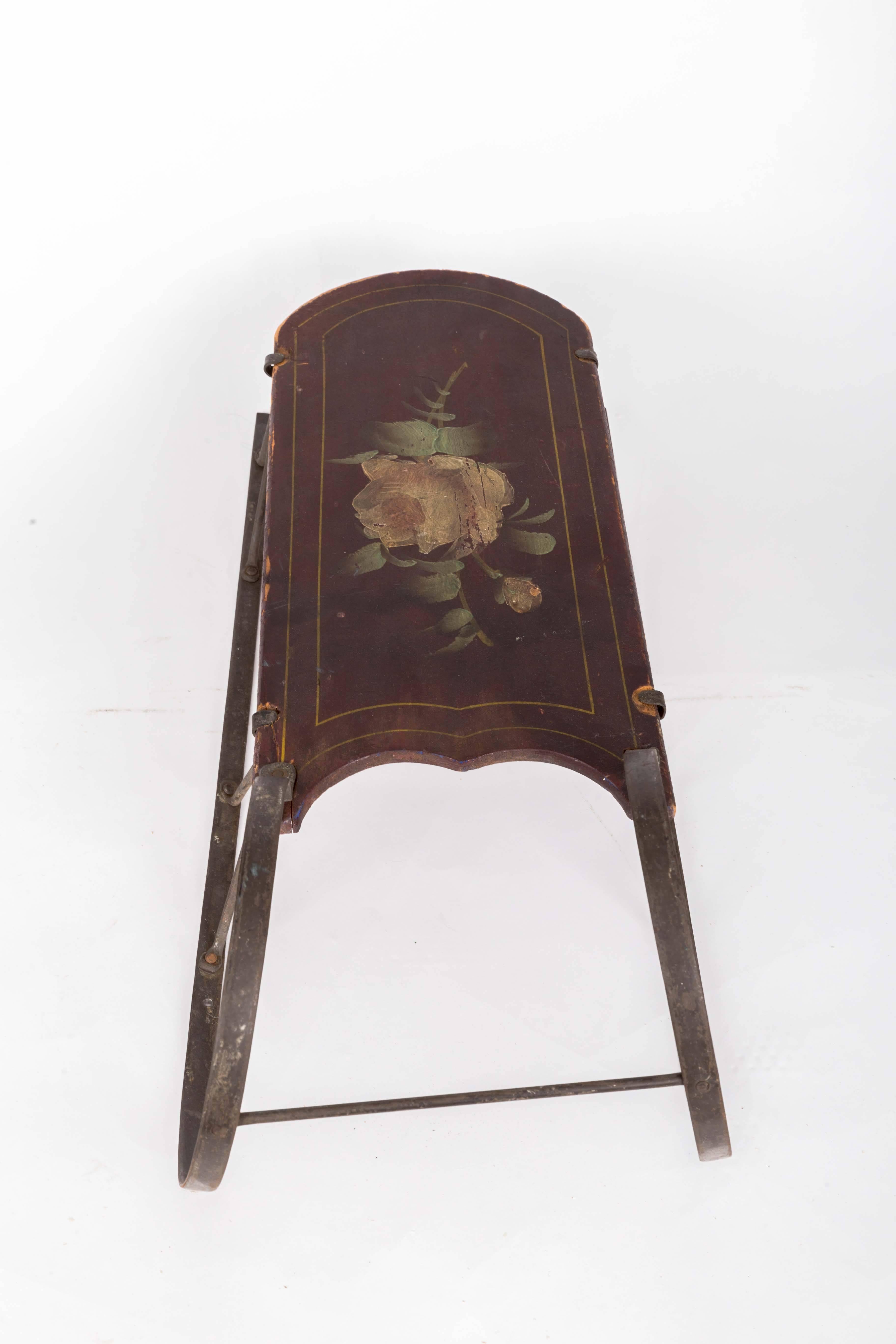 American 19th-Century Petite Childs Sled