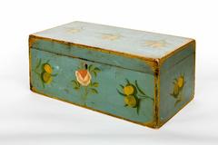 Painted American Folk Art Box