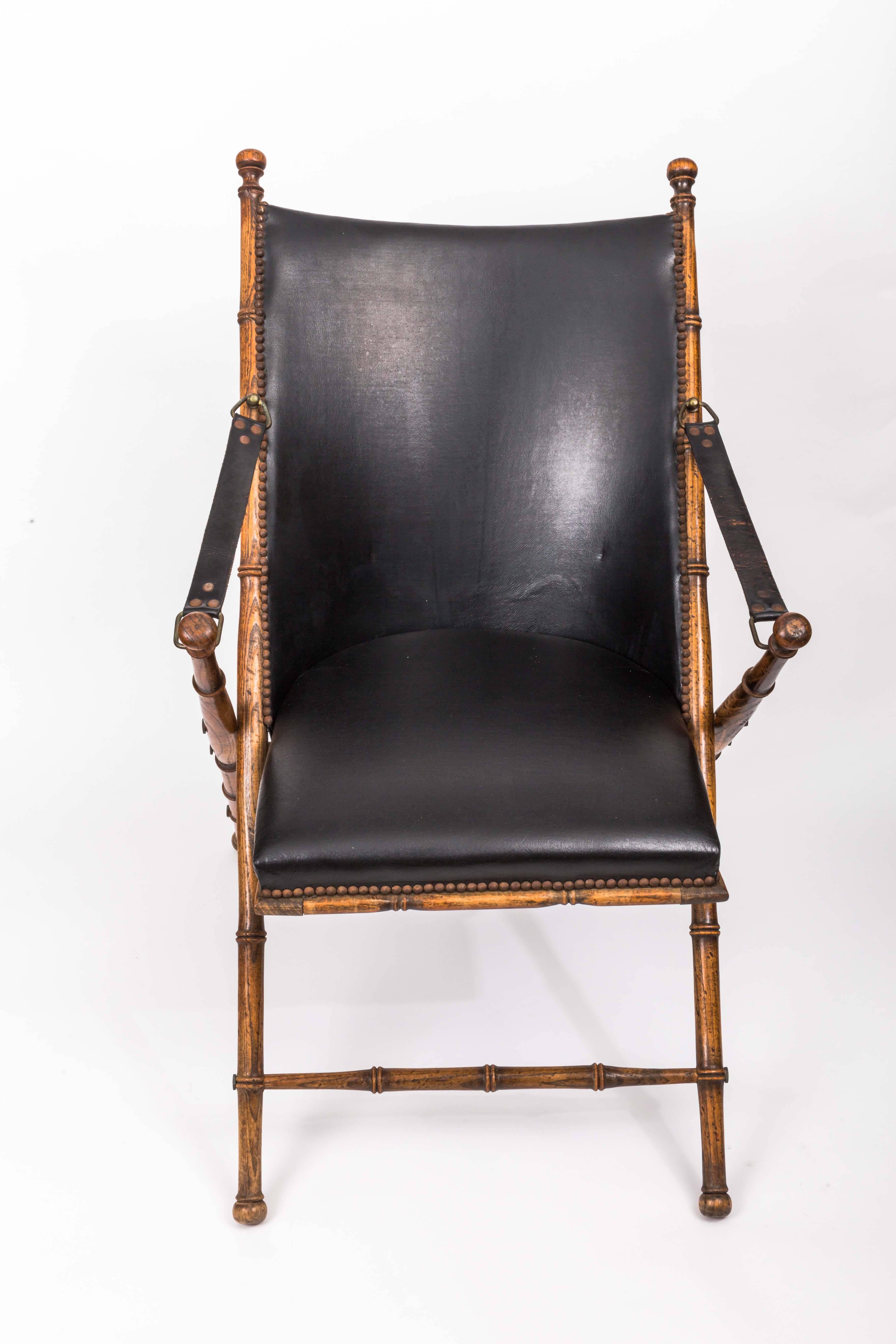Vintage Campaign chair.