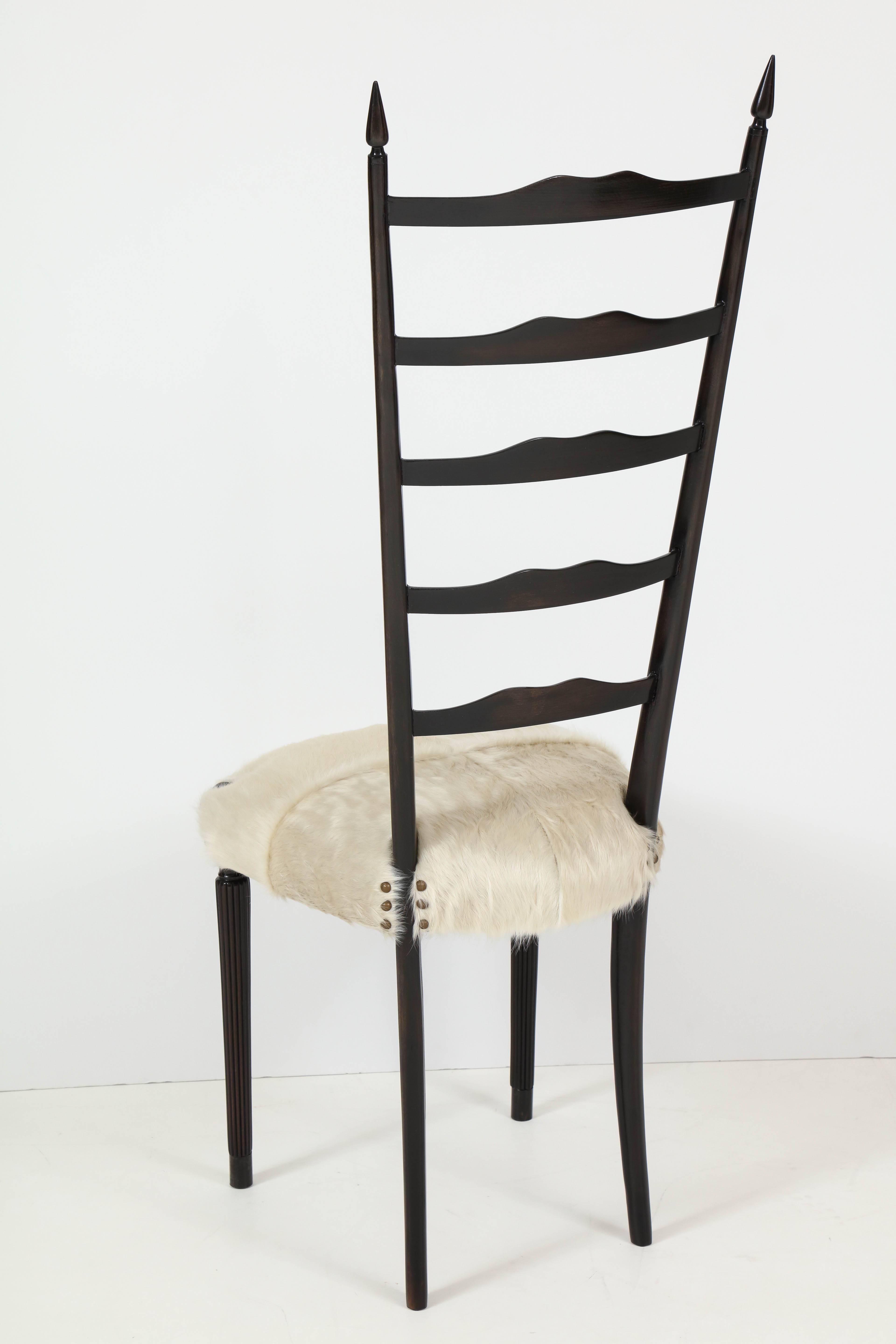 Italian Chiavari High Back Side Chairs