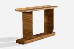 Designer italiano, Tavolo consolle, Legno, Italia, anni '1940