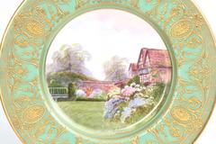 Fantastic Cabinet Plate, Royal Worcester Painted by Raymond Rushton, circa 1927