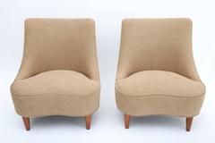 Edward Wormley Tear Drop Lounge Chairs