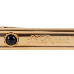 Gilded Tie Clip "S.T. Dupont Paris", France, Paris, 2000s
