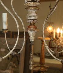 Italian Spider Chandelier Comprised of 18th Century and New Parts