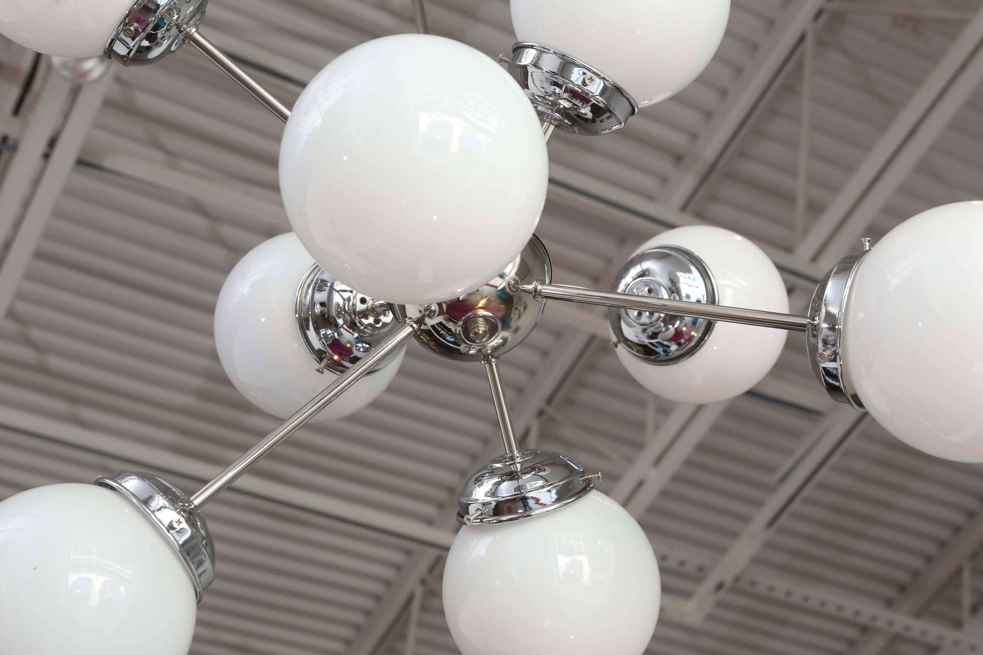globe sputnik chandelier