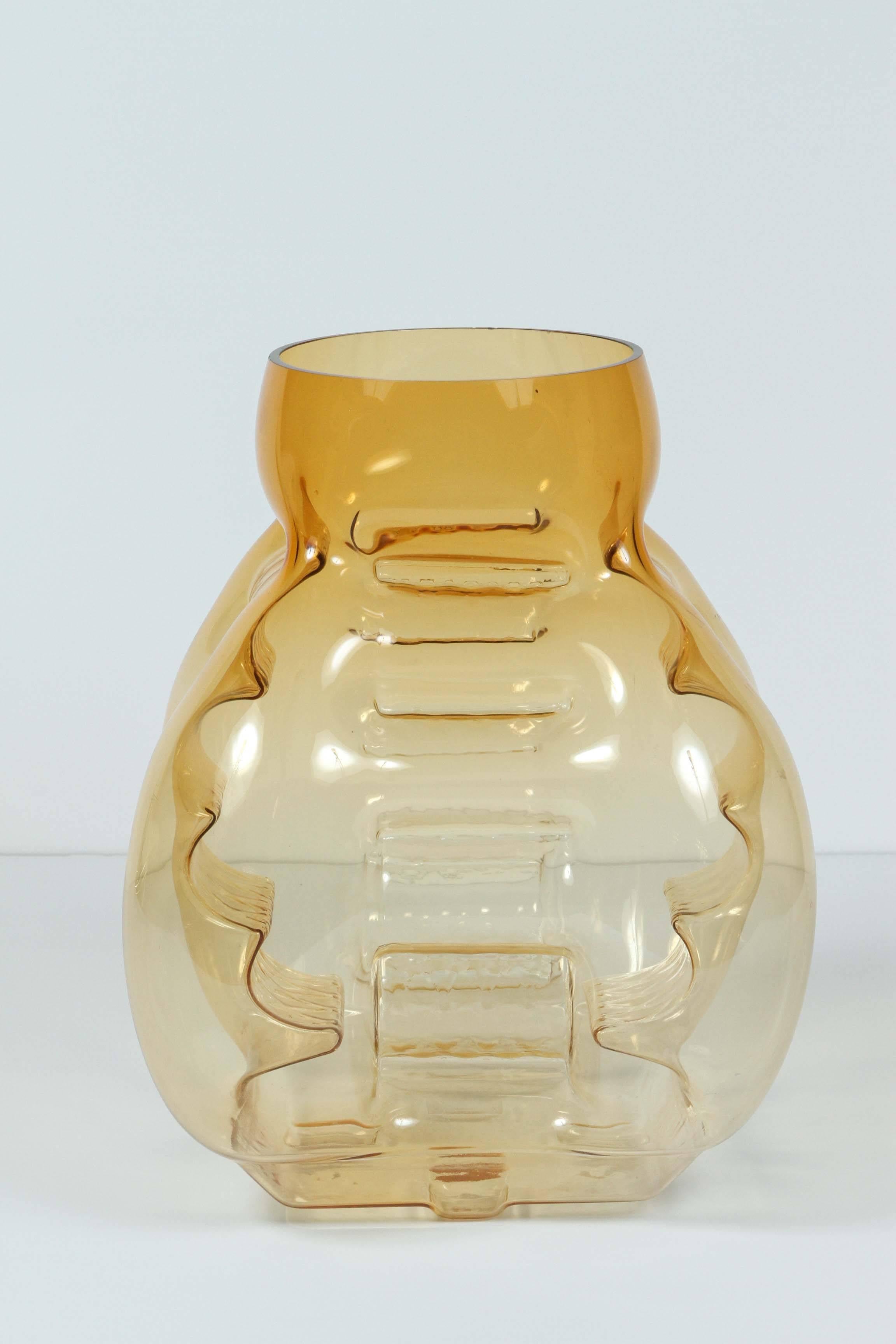 Large glass vase Toni Zuccheri for VeArt.