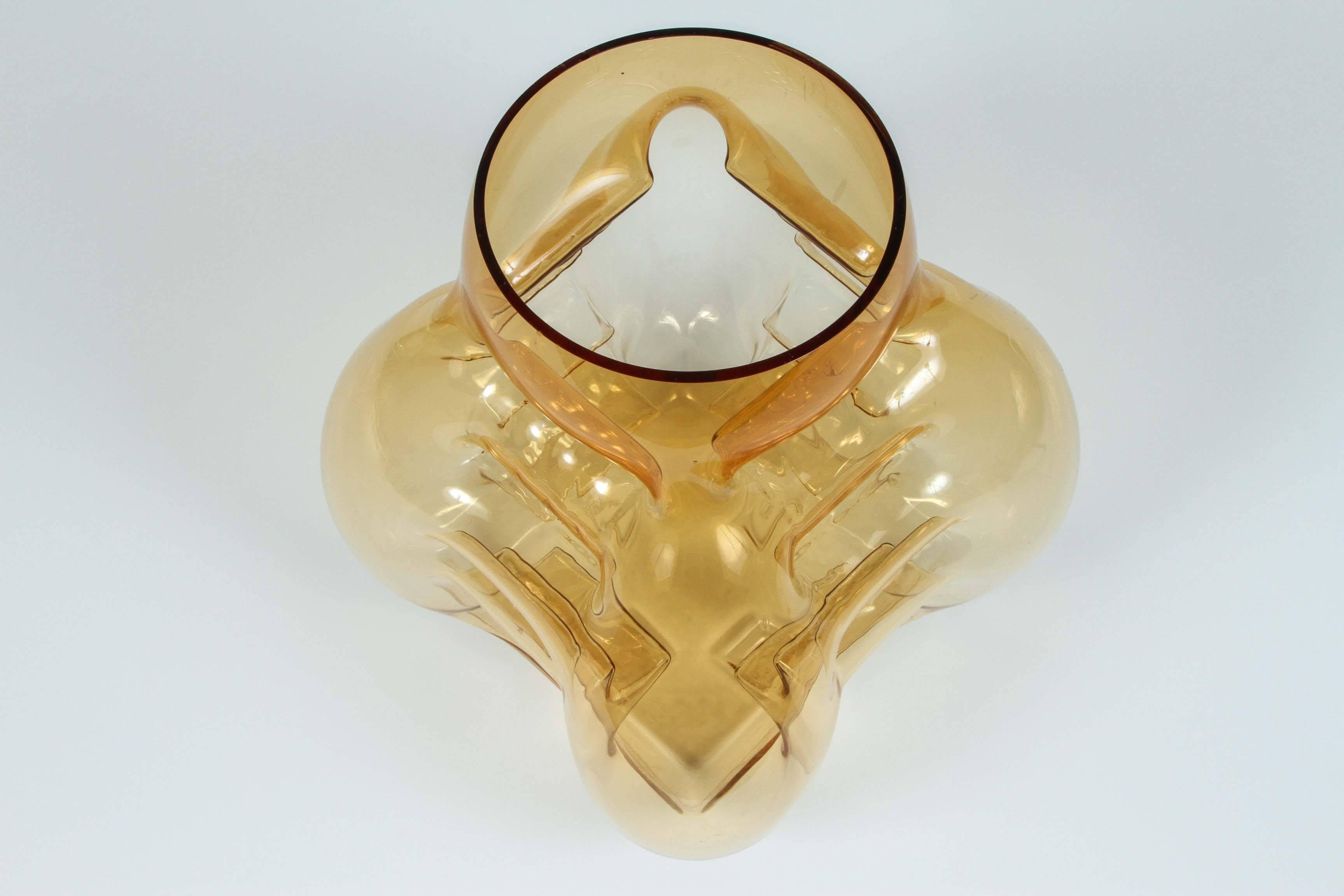 Monumental Toni Zuccheri Glass Vase 2