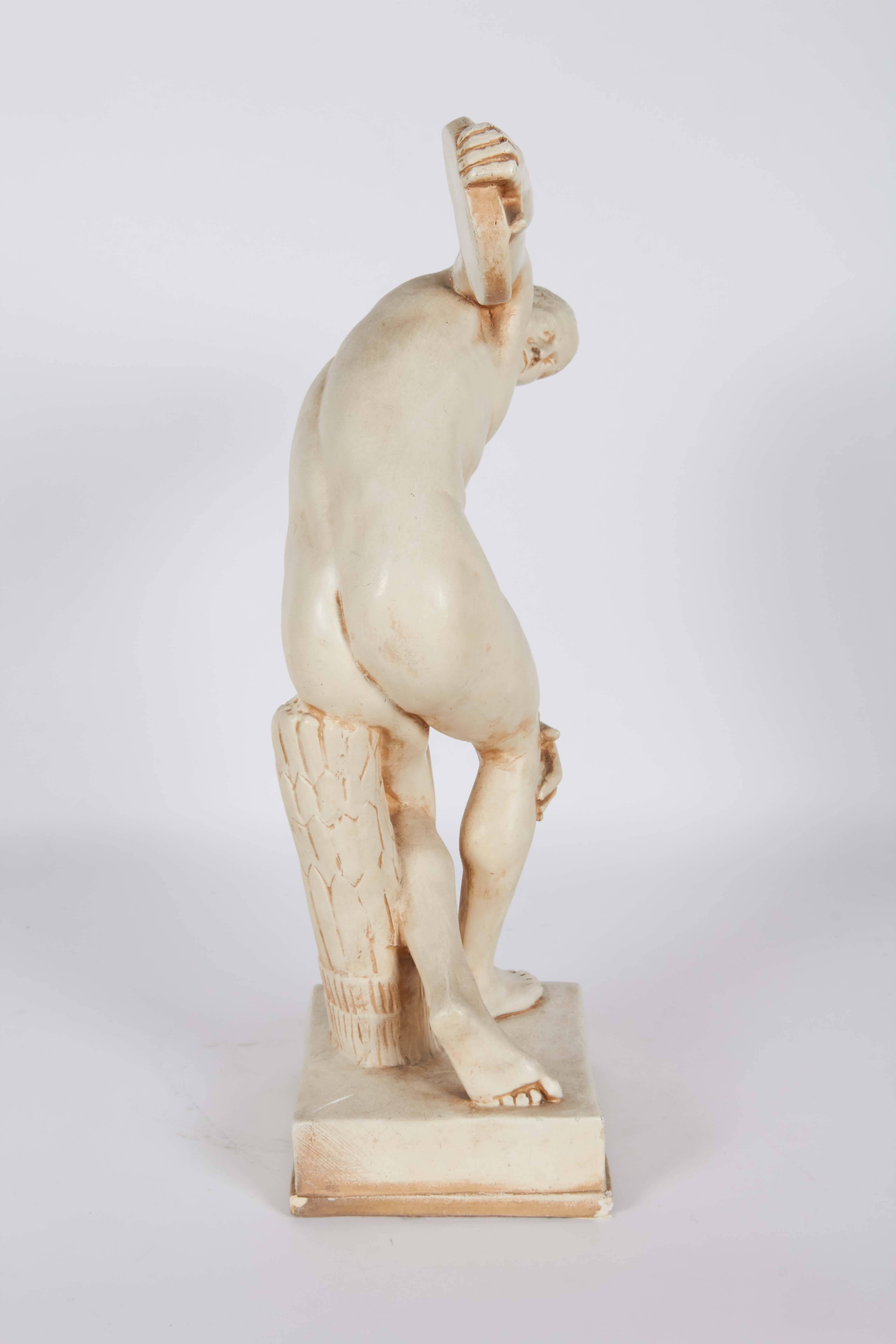 Sculpture of Discus Thrower in Resin 1