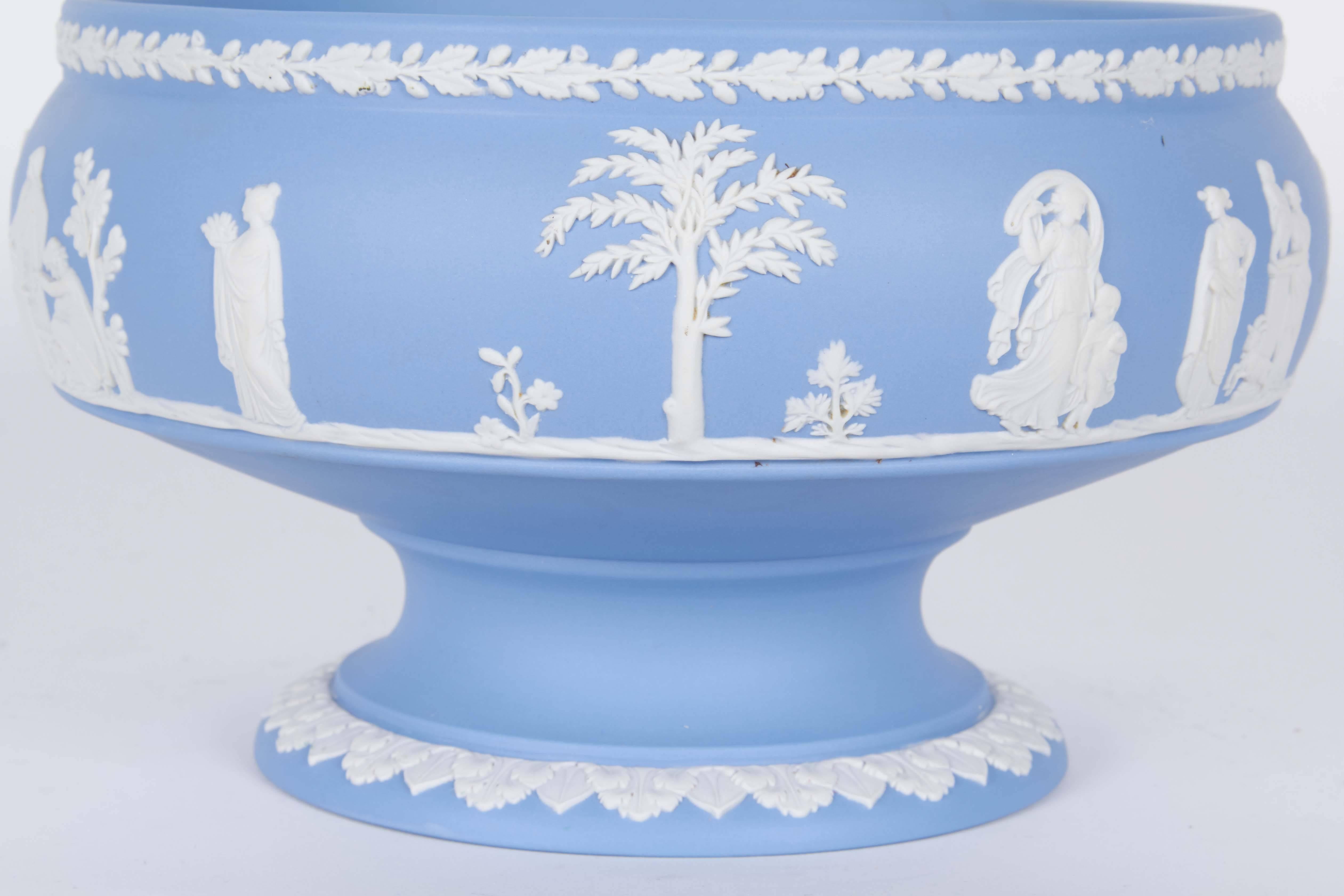 Paar Kerzenleuchter und Schale aus Jaspis von Wedgwood (Britisch)